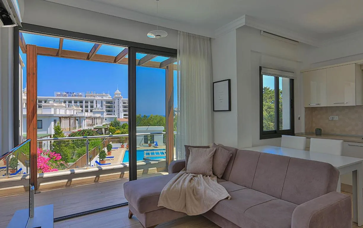 Balcony/Terrace in The Diamond Hidden Suites