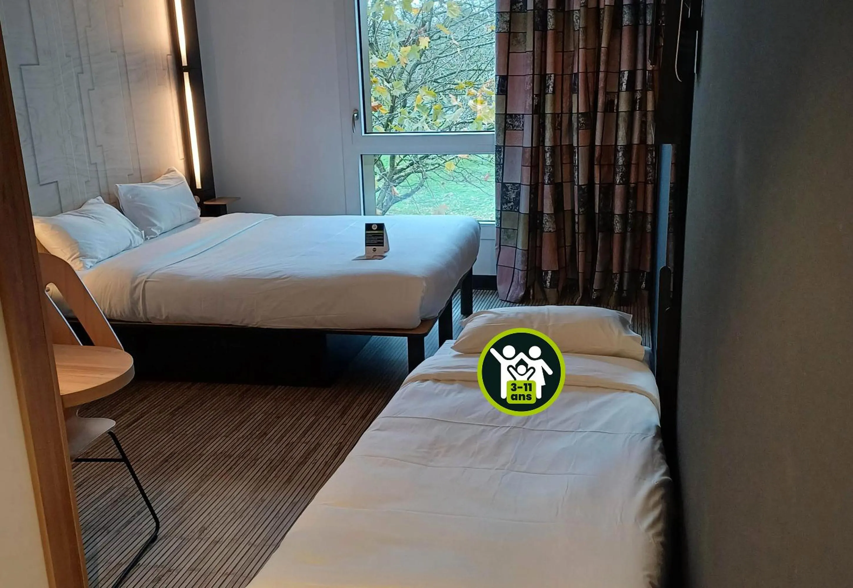 Bedroom, Bed in B&B HOTEL Marne-la-Vallée Val d'Europe