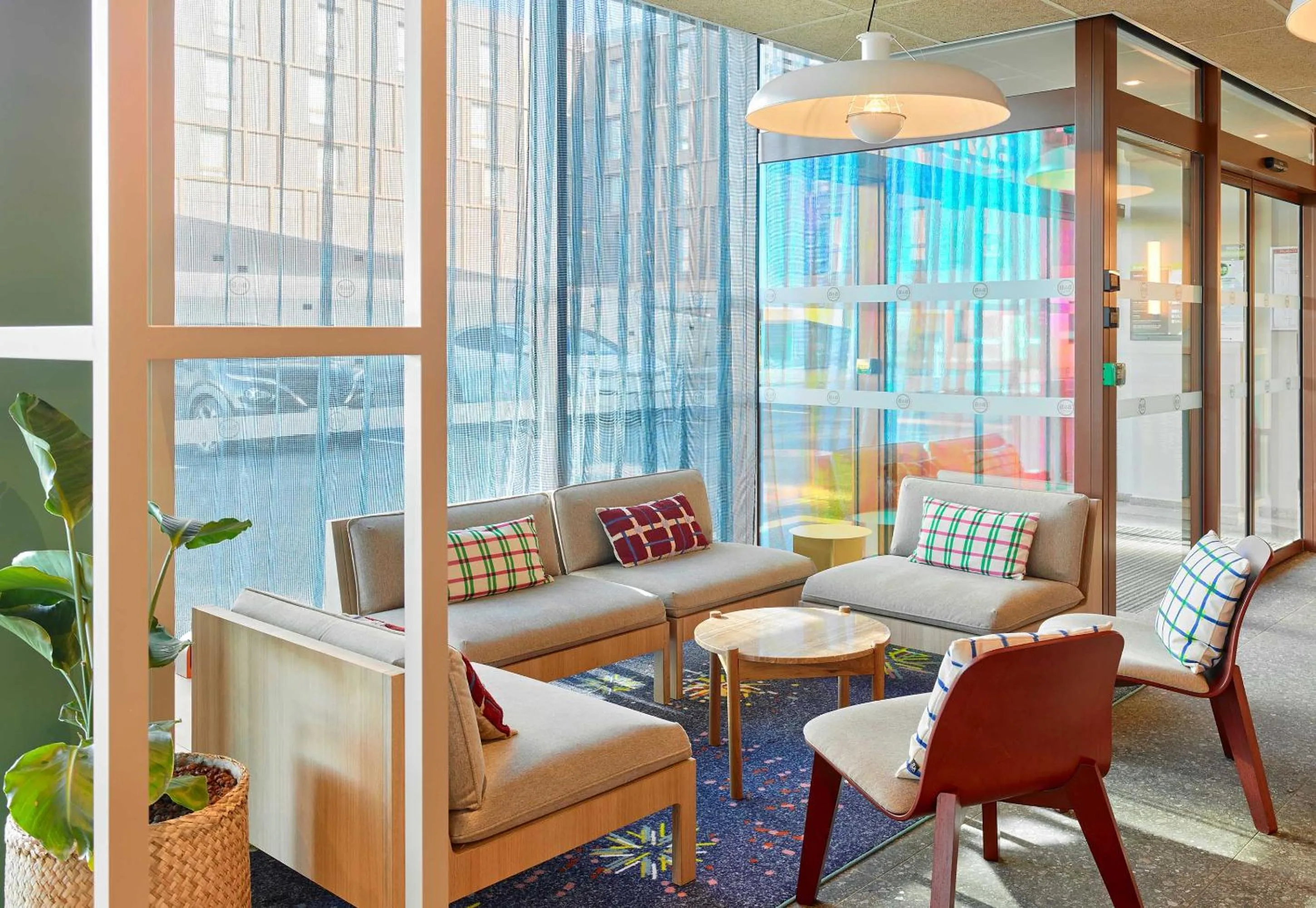 Seating area in B&B HOTEL Marne-la-Vallée Val d'Europe