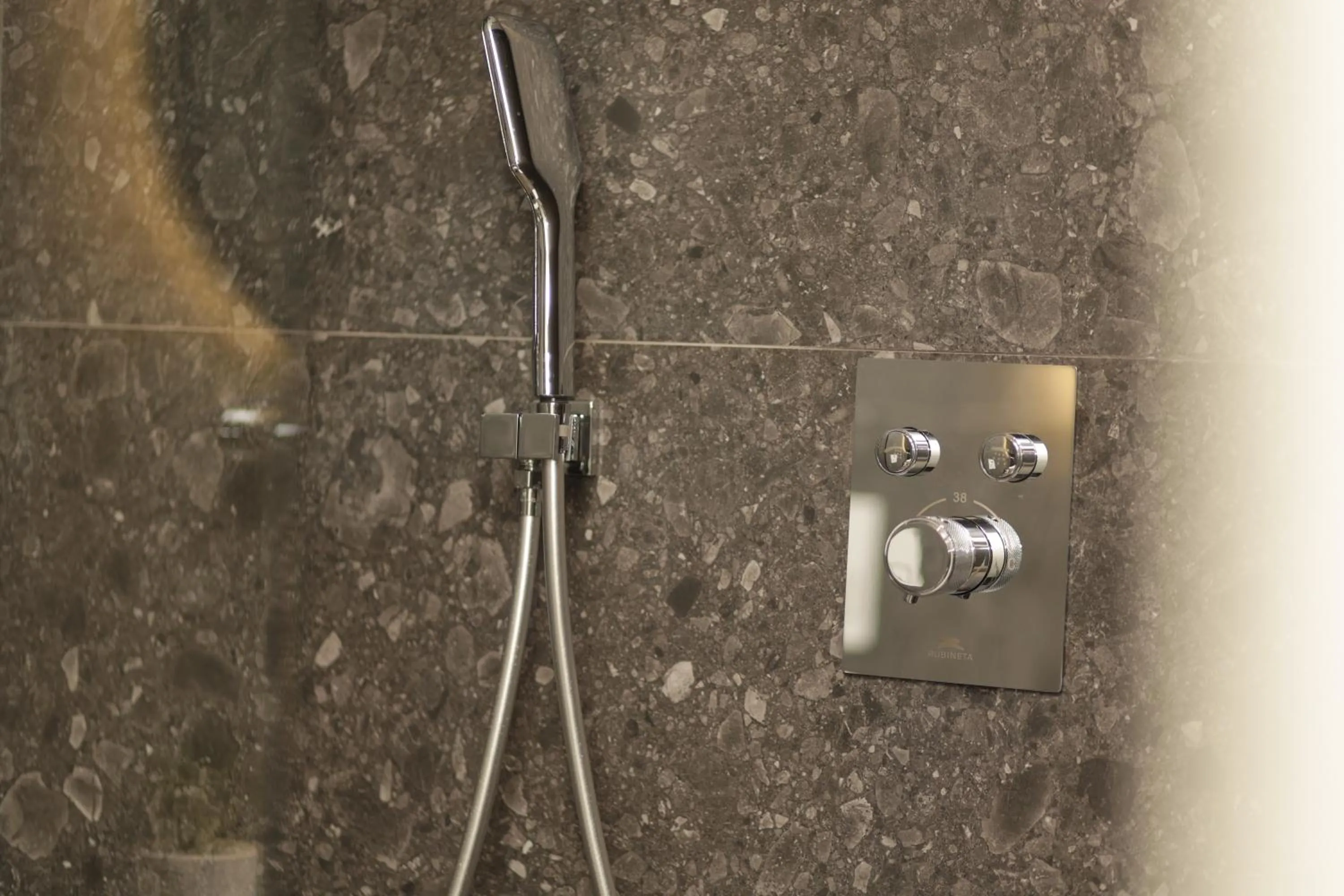 Shower in Gremmy Boutique Hotel