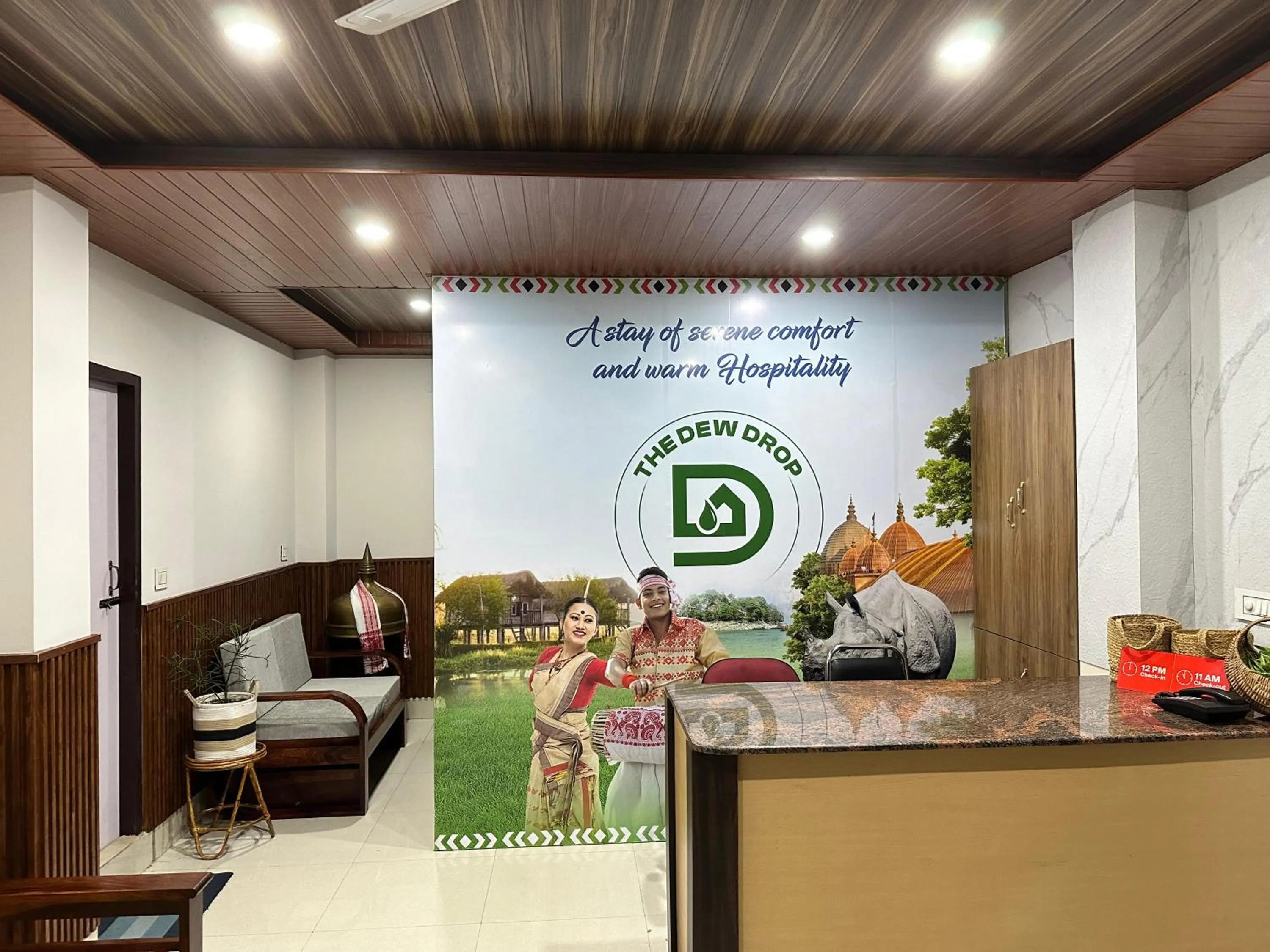 Property logo or sign in The Dew Drop Hotel