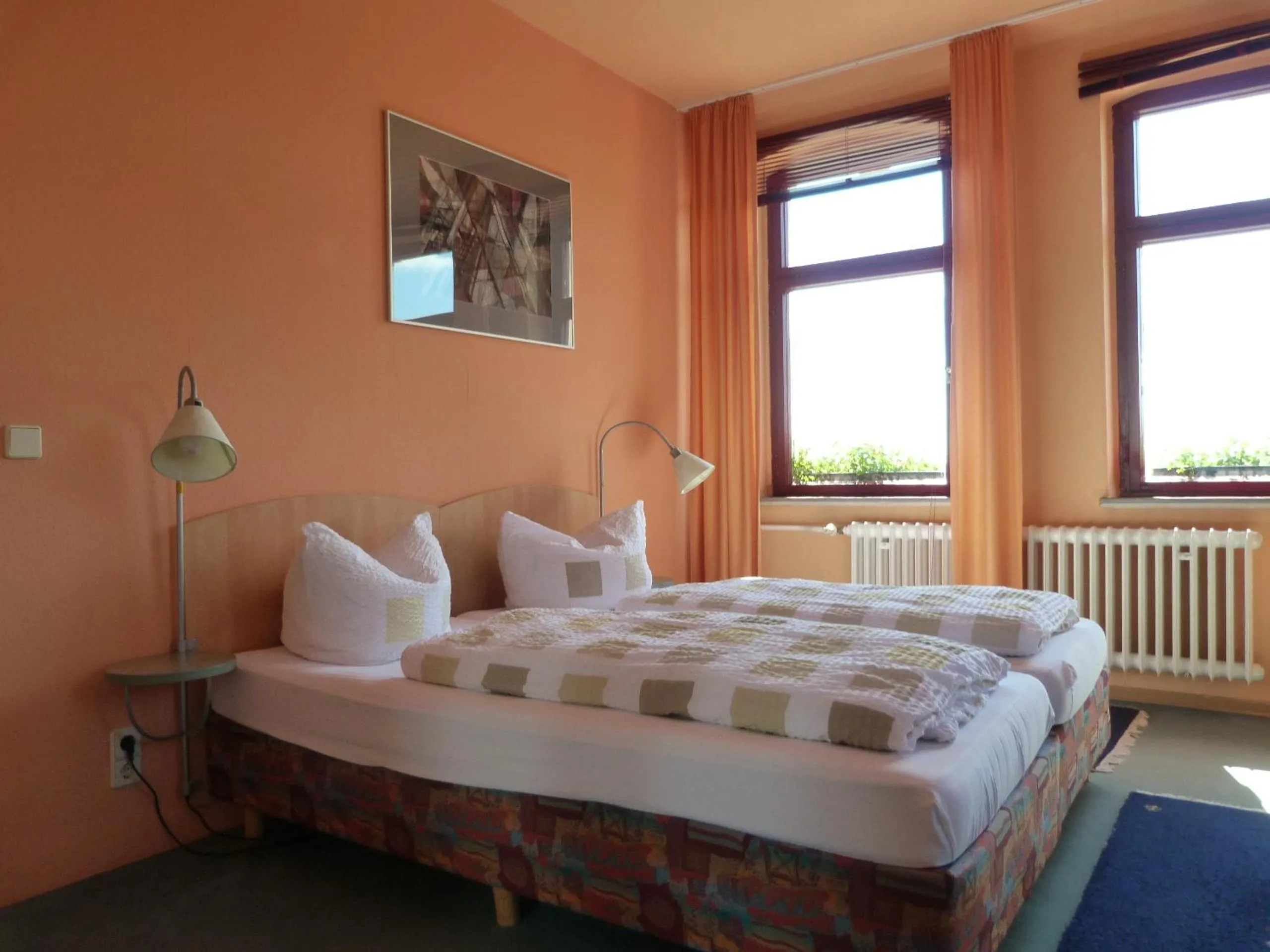 Bedroom, Bed in Waldhaus Colditz Garni