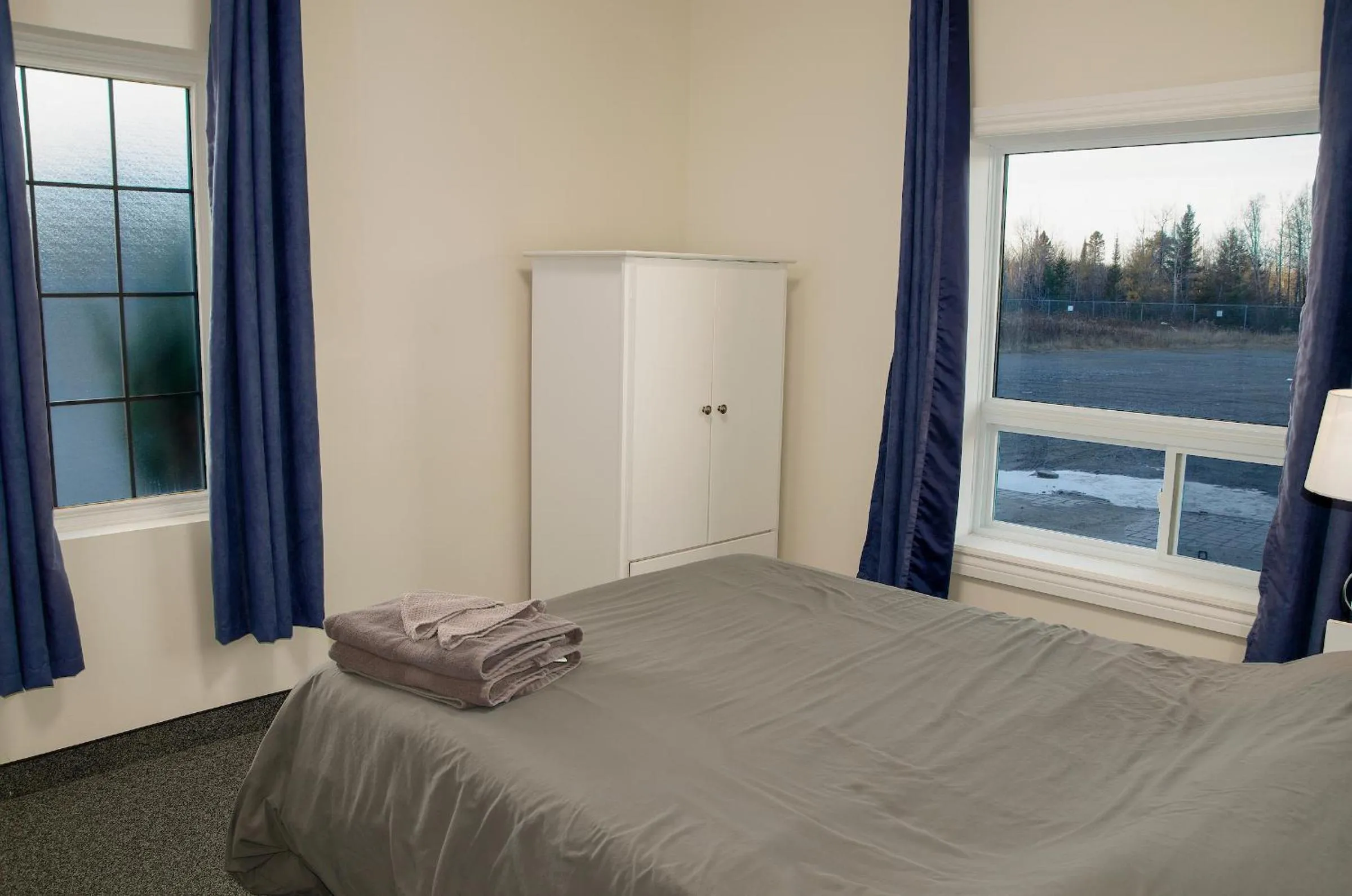 Bed in Prospectors Inn