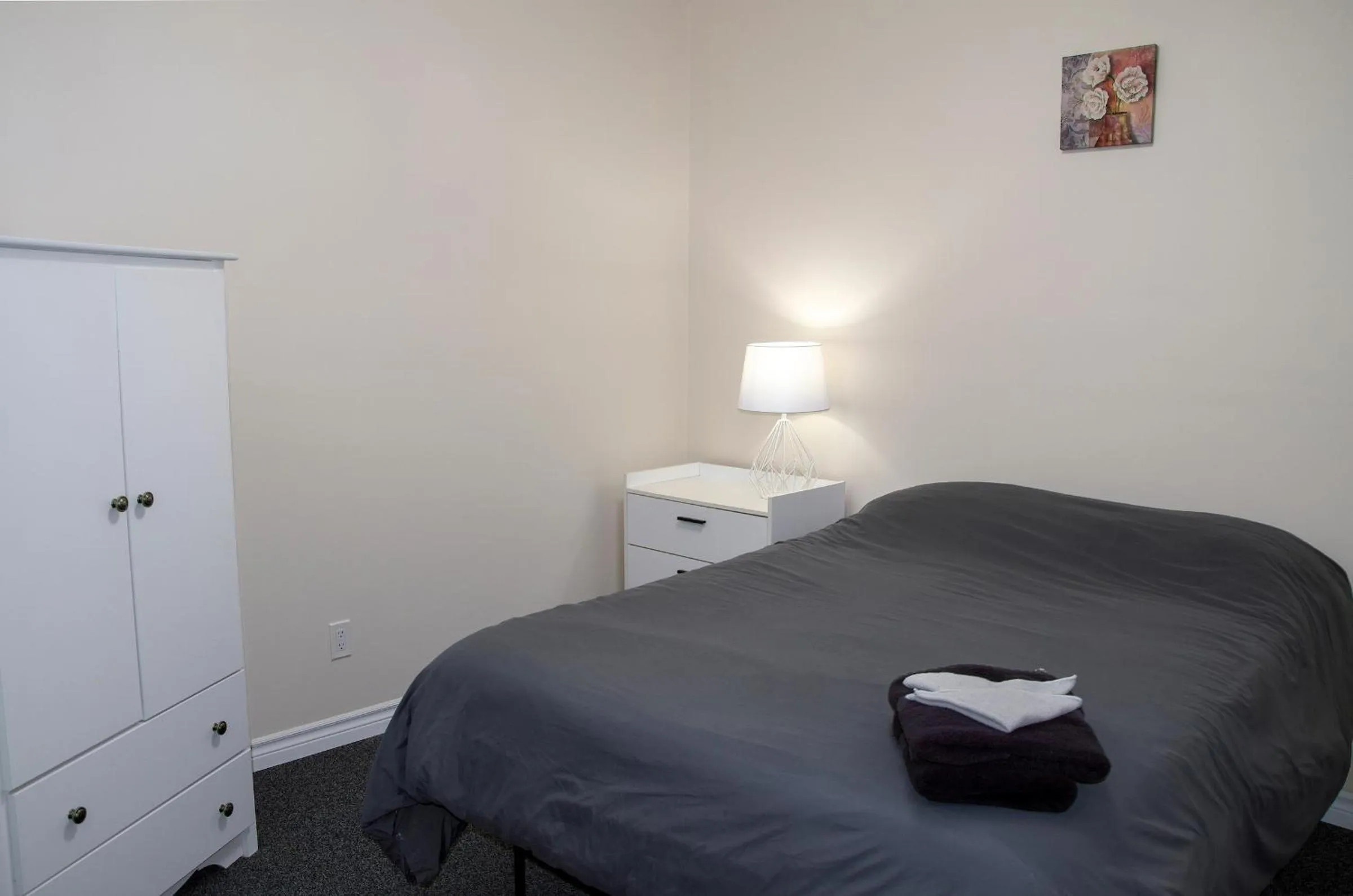 Bed in Prospectors Inn