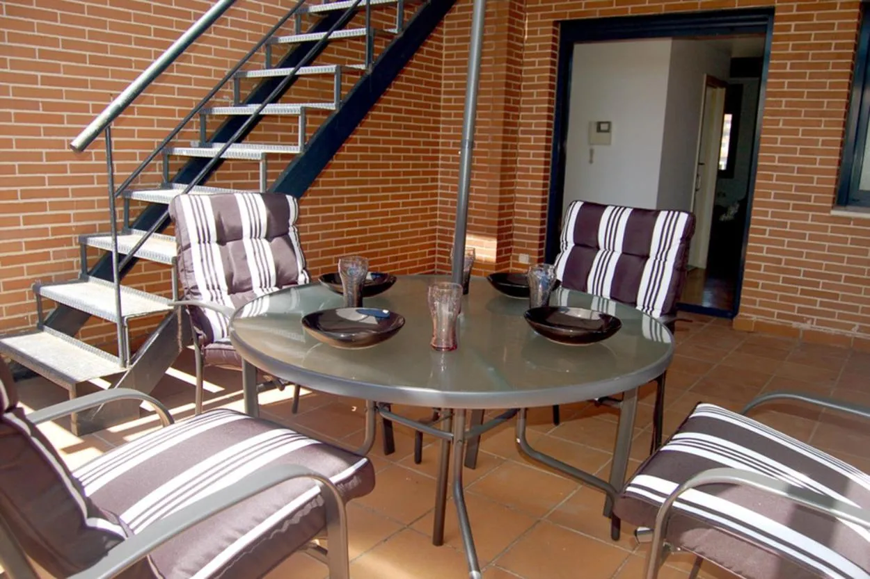 Balcony/Terrace in Apartamentos Cinco Rosas