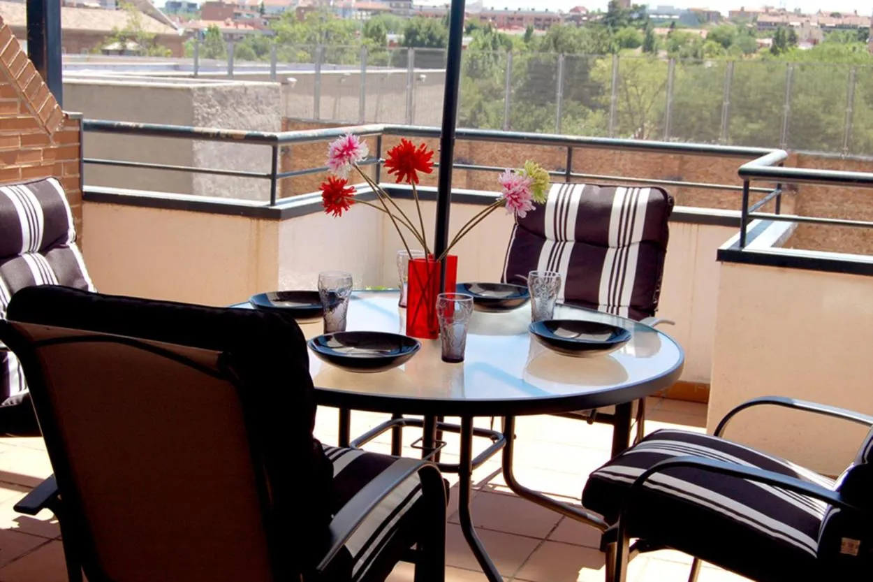 Balcony/Terrace in Apartamentos Cinco Rosas
