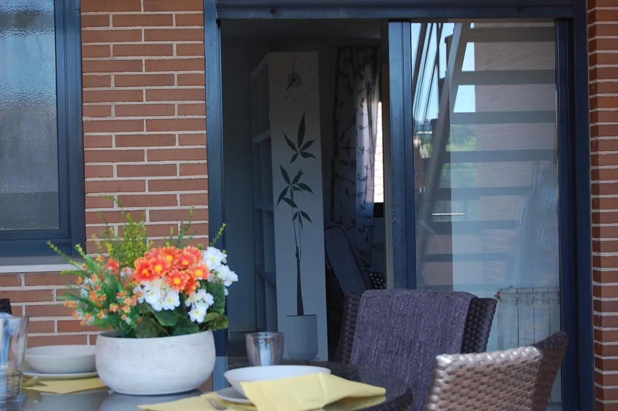 Balcony/Terrace in Apartamentos Cinco Rosas