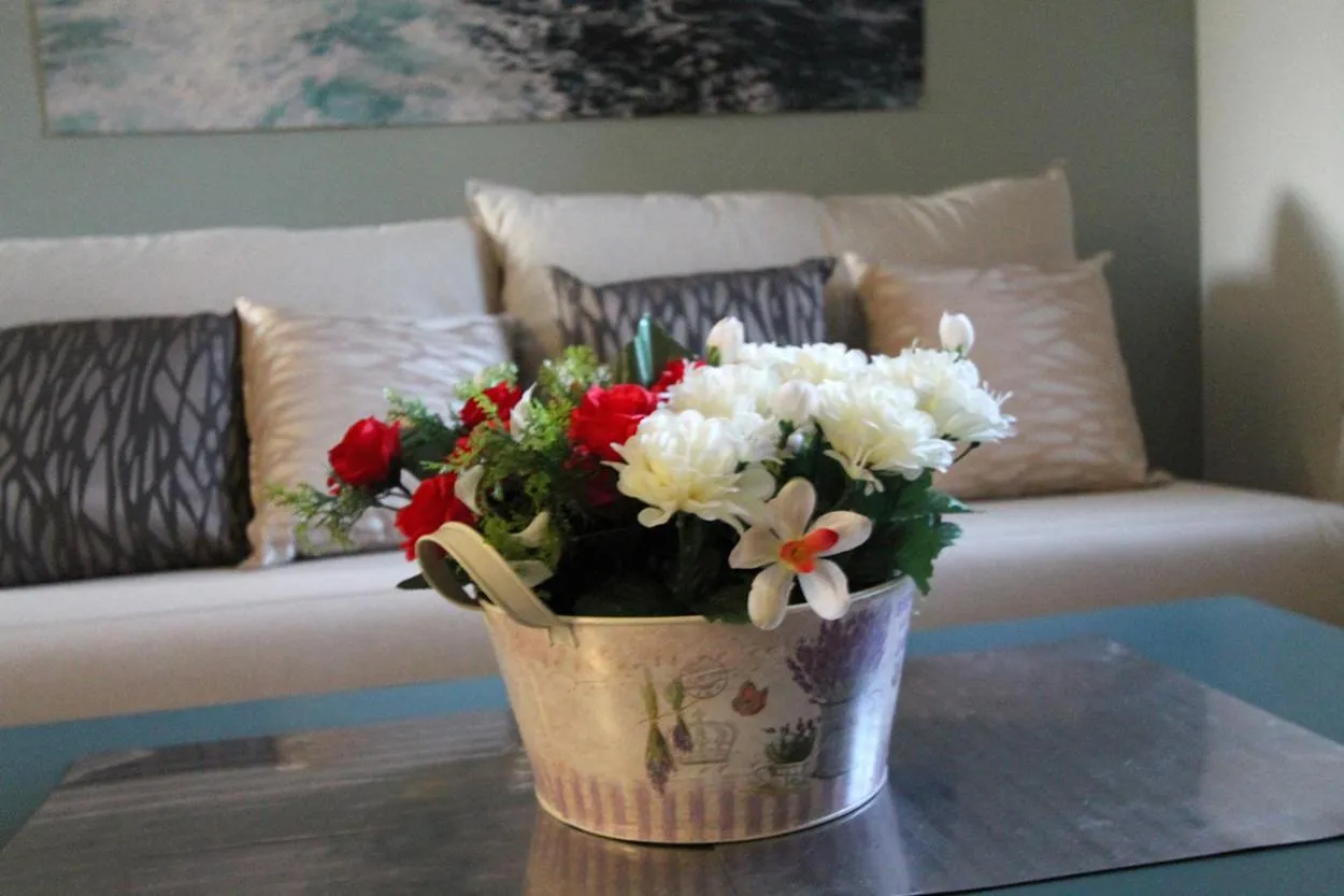 Decorative detail in Apartamentos Cinco Rosas