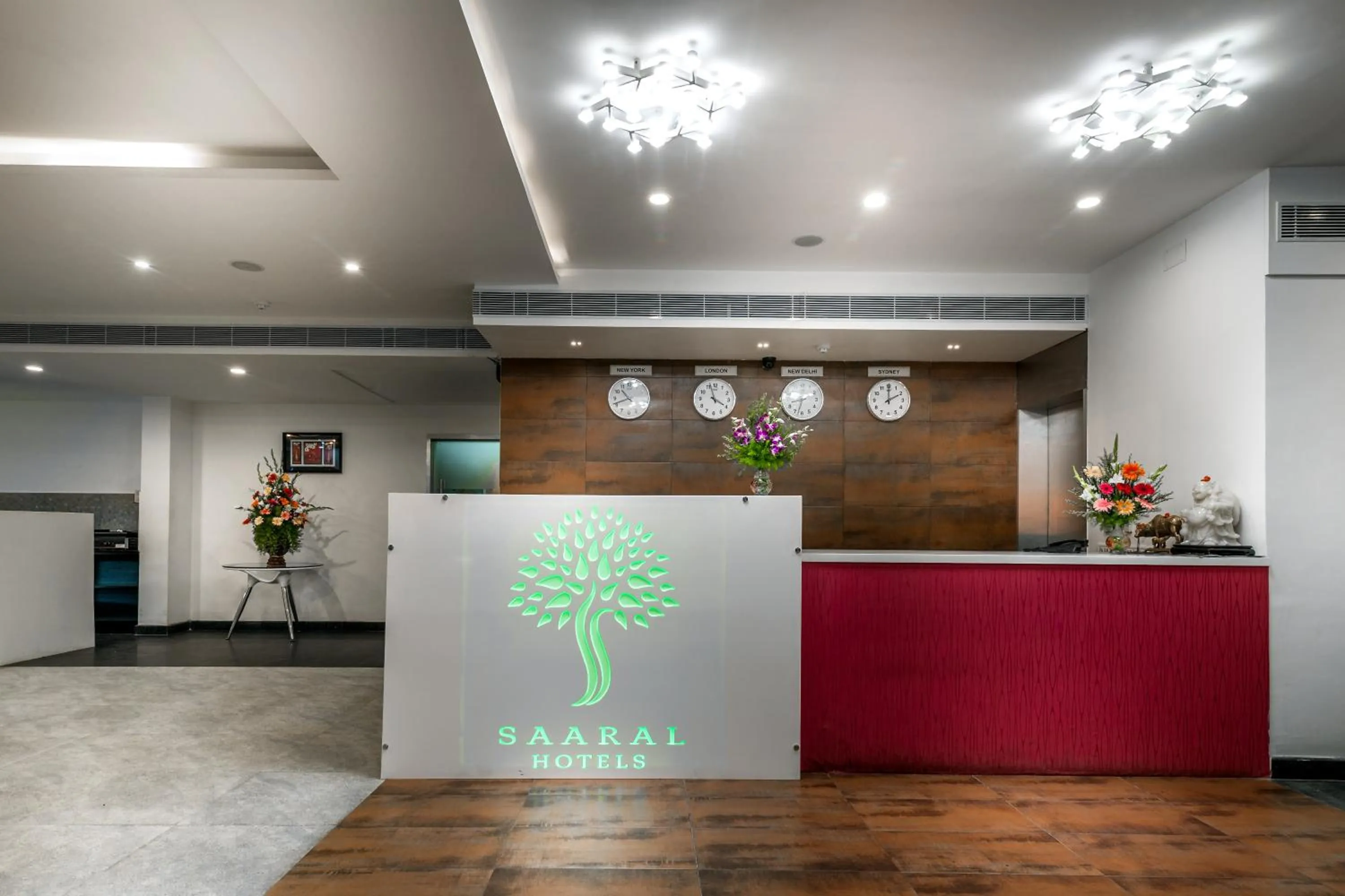 Lobby or reception in Saaral Residency