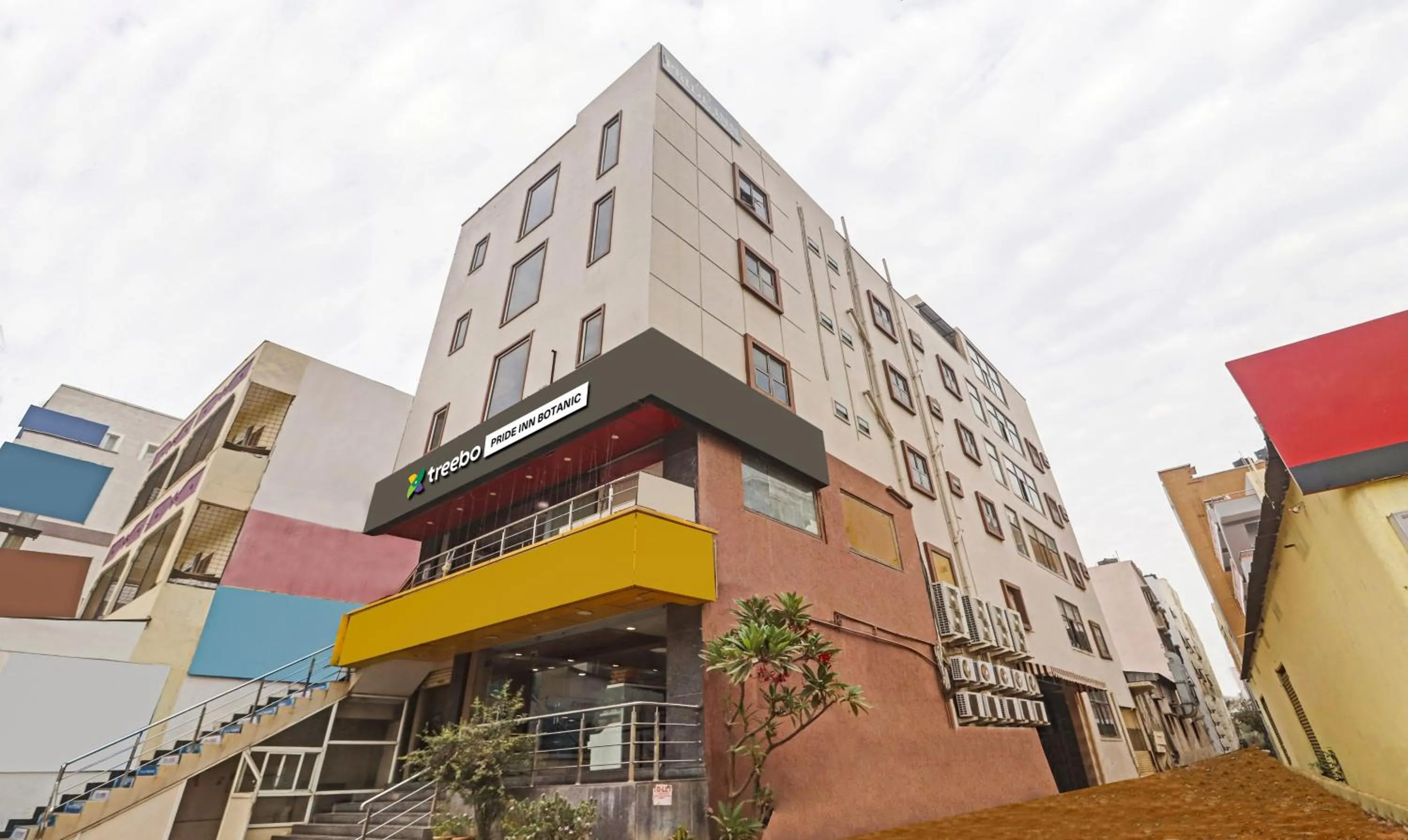 Property building in Treebo Pride Inn Botanica