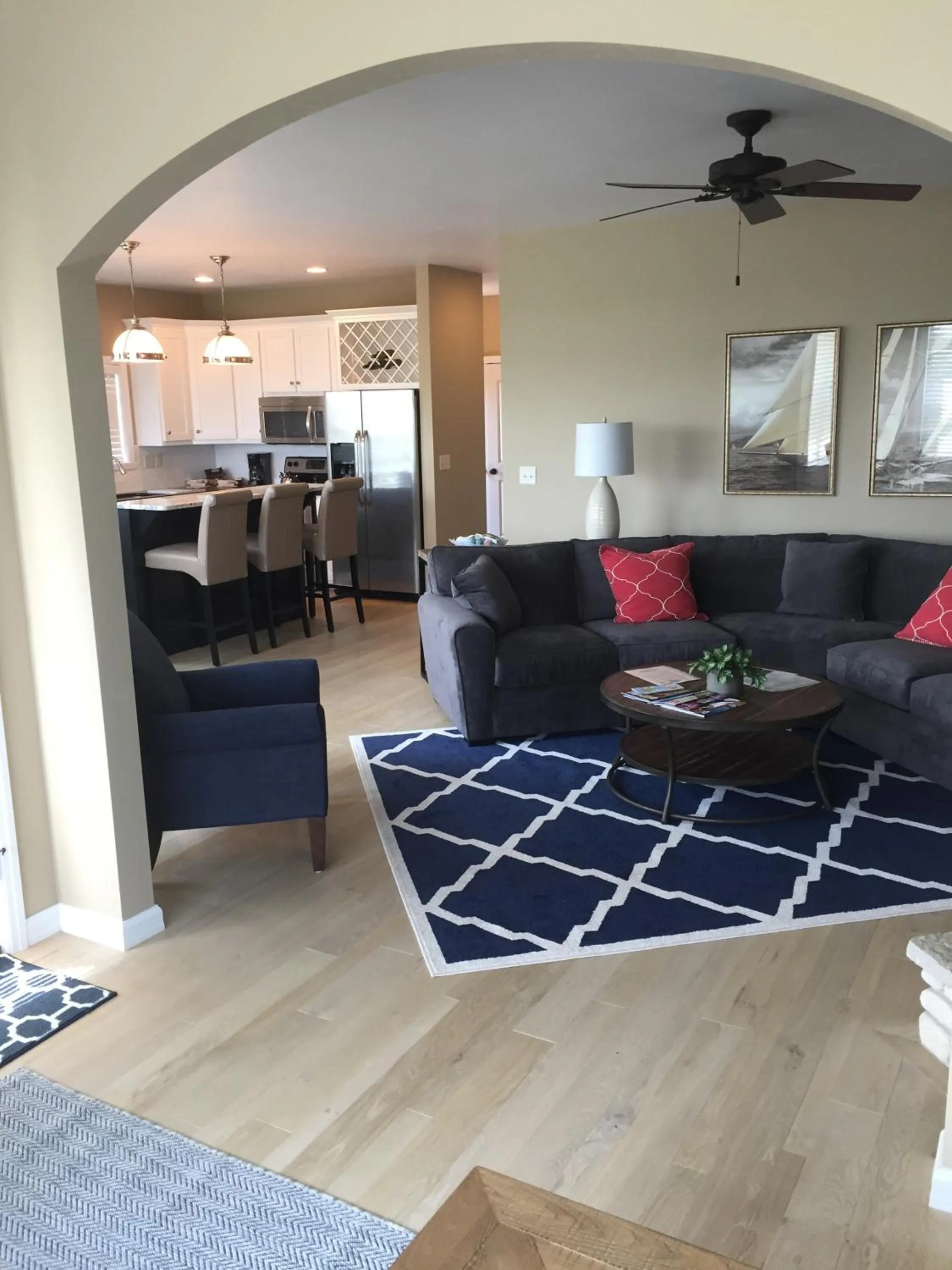 Kitchen or kitchenette in Birchwood Lodge