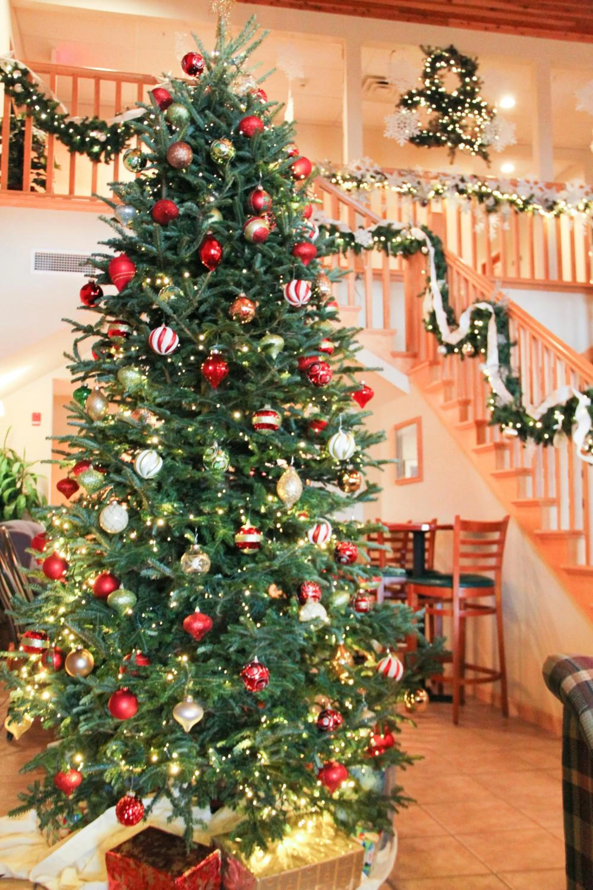 Lobby or reception in Birchwood Lodge