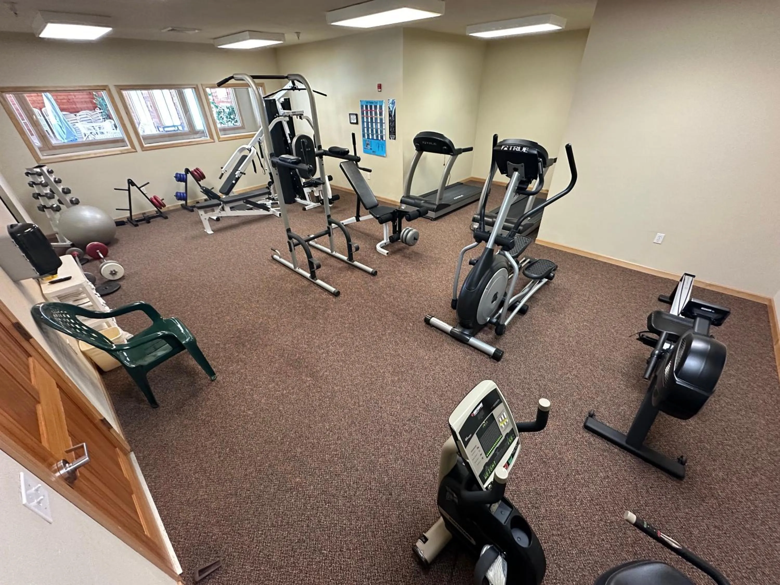 Fitness centre/facilities in Birchwood Lodge