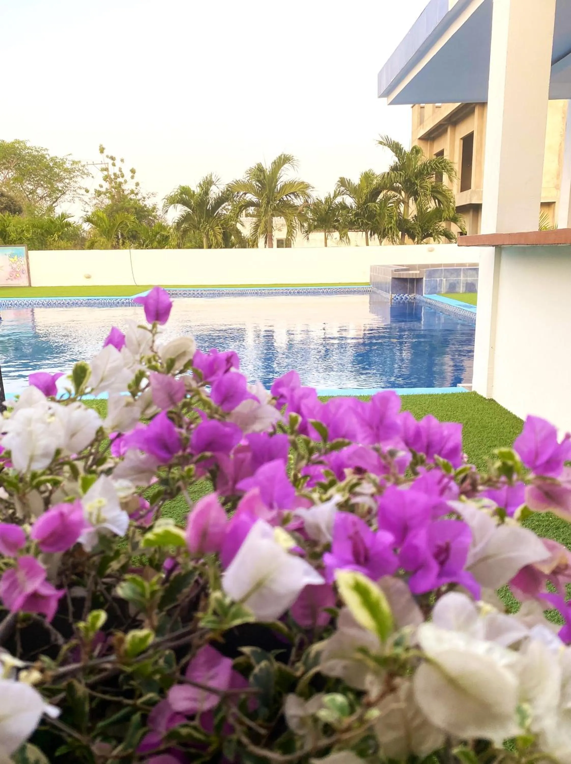 Balcony/Terrace in Hotel Boutique Chateau de la Mar