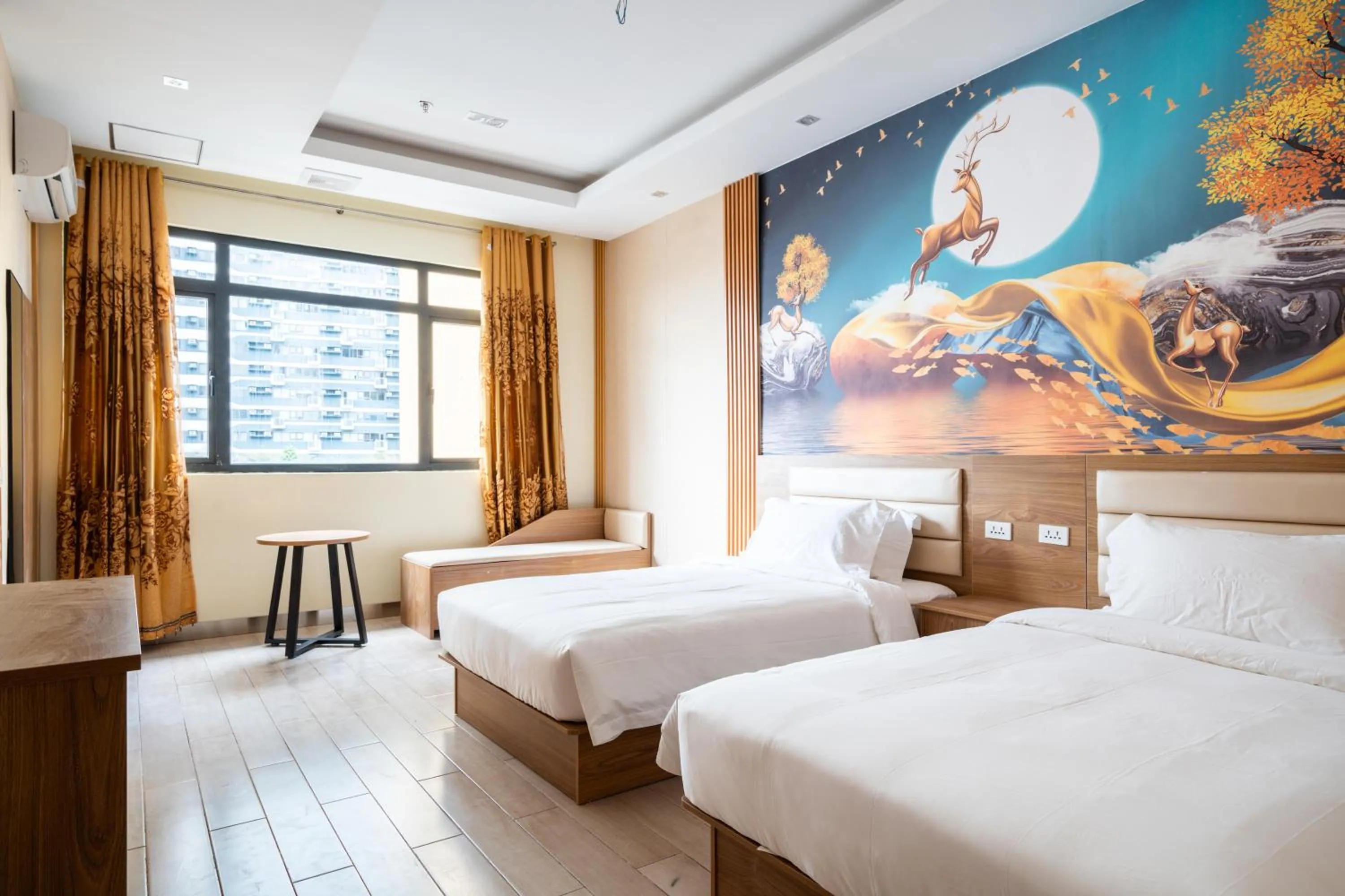 Bed in Home me Hotel Makati