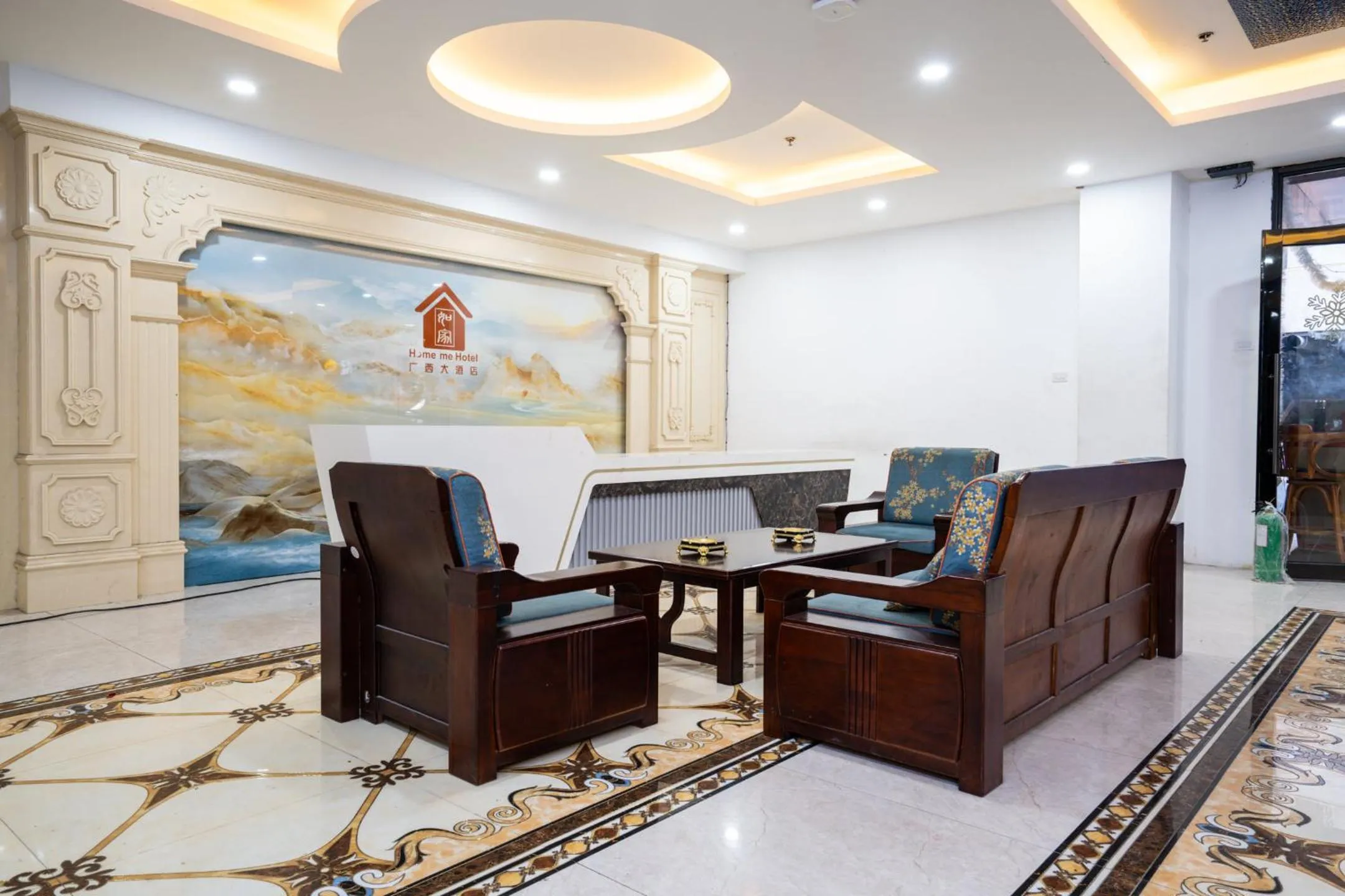 Lobby or reception in Home me Hotel Makati