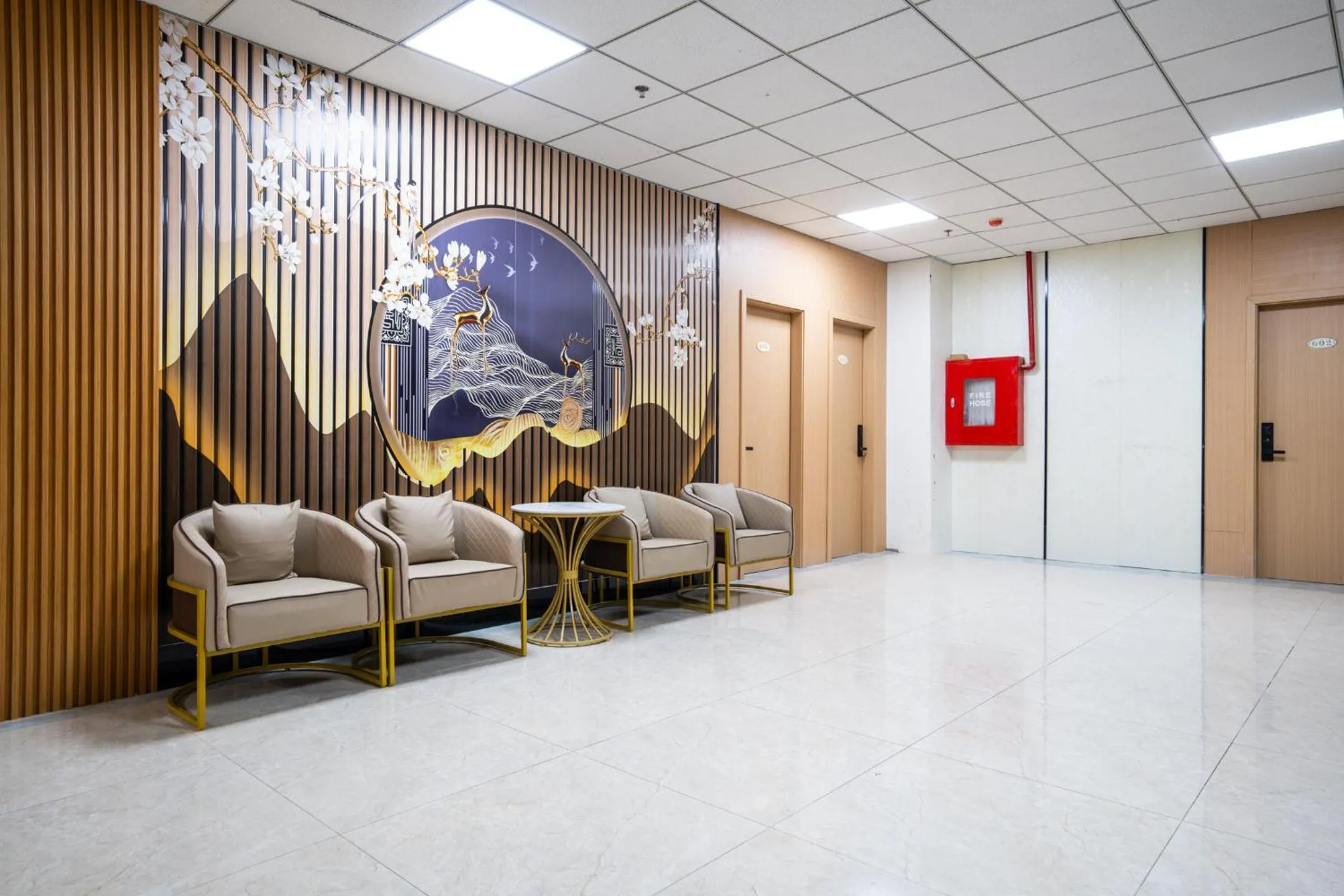 Property building in Home me Hotel Makati