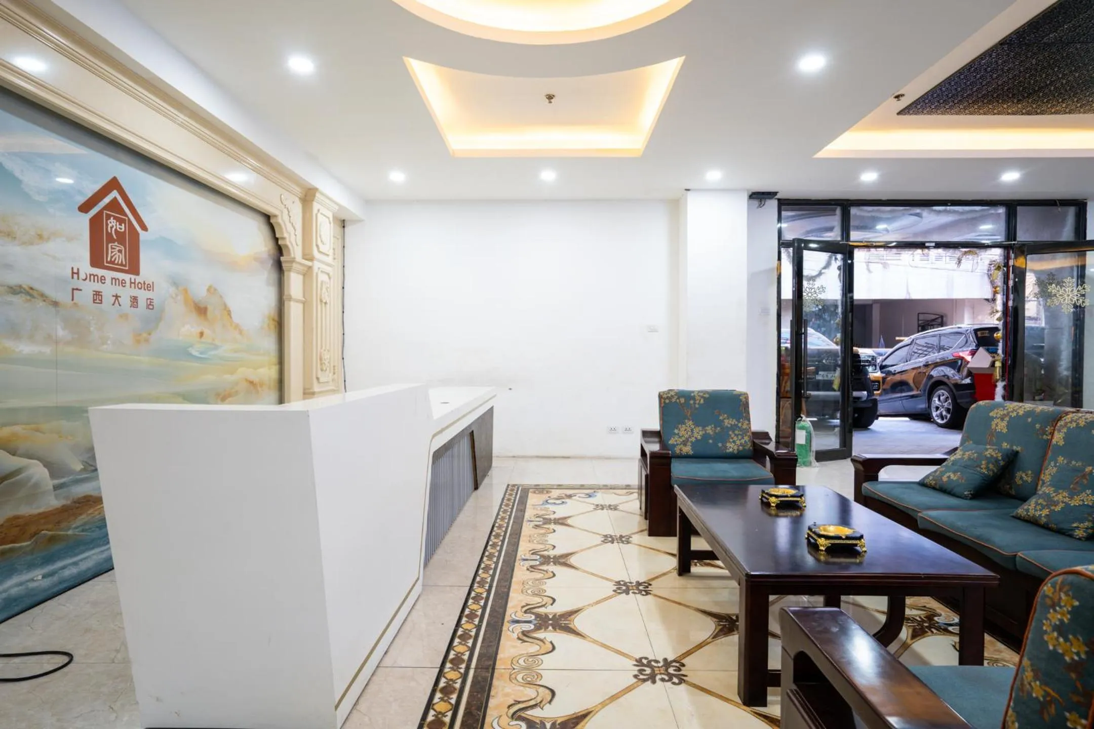 Property building in Home me Hotel Makati