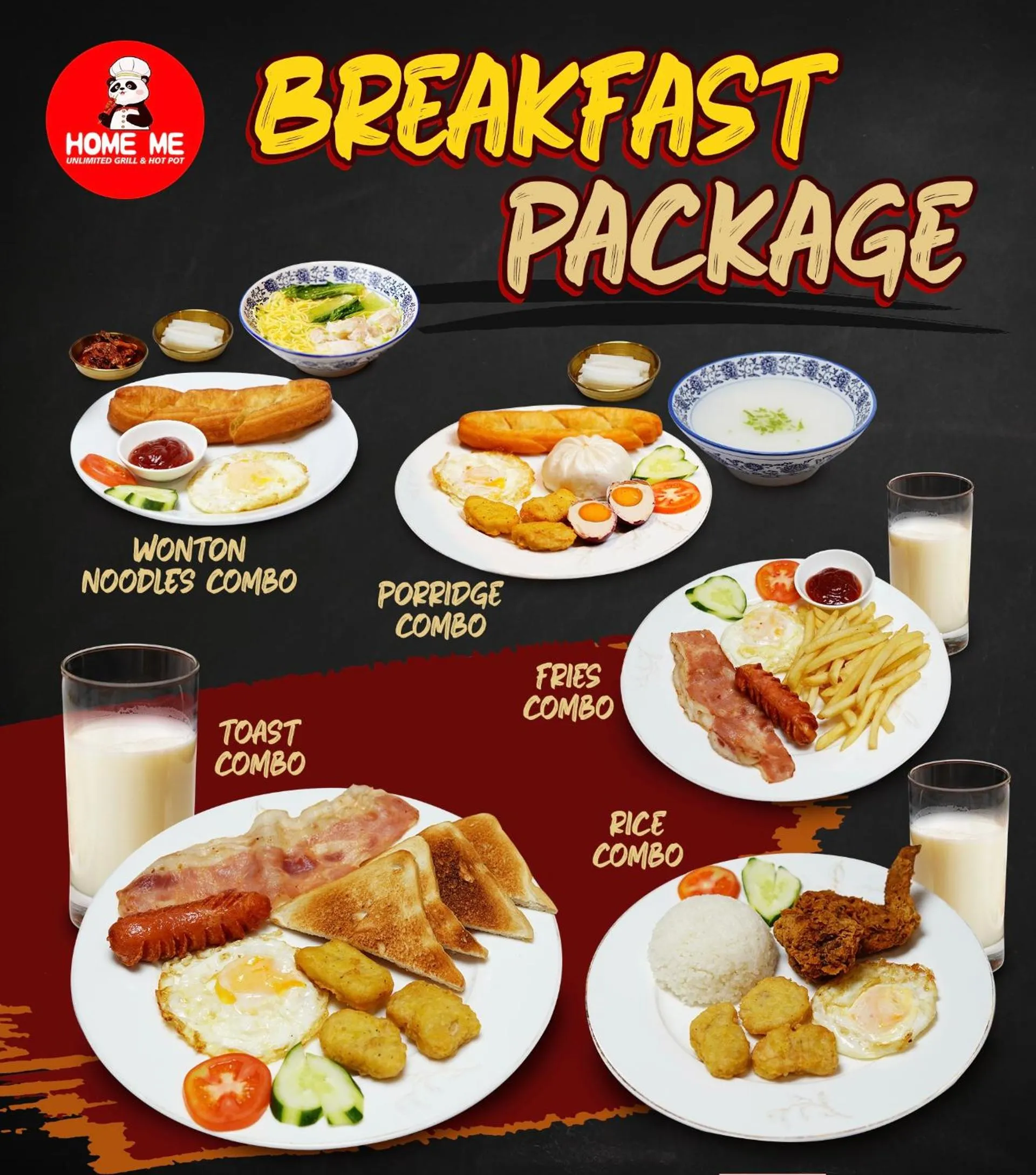 Breakfast in Home me Hotel Makati