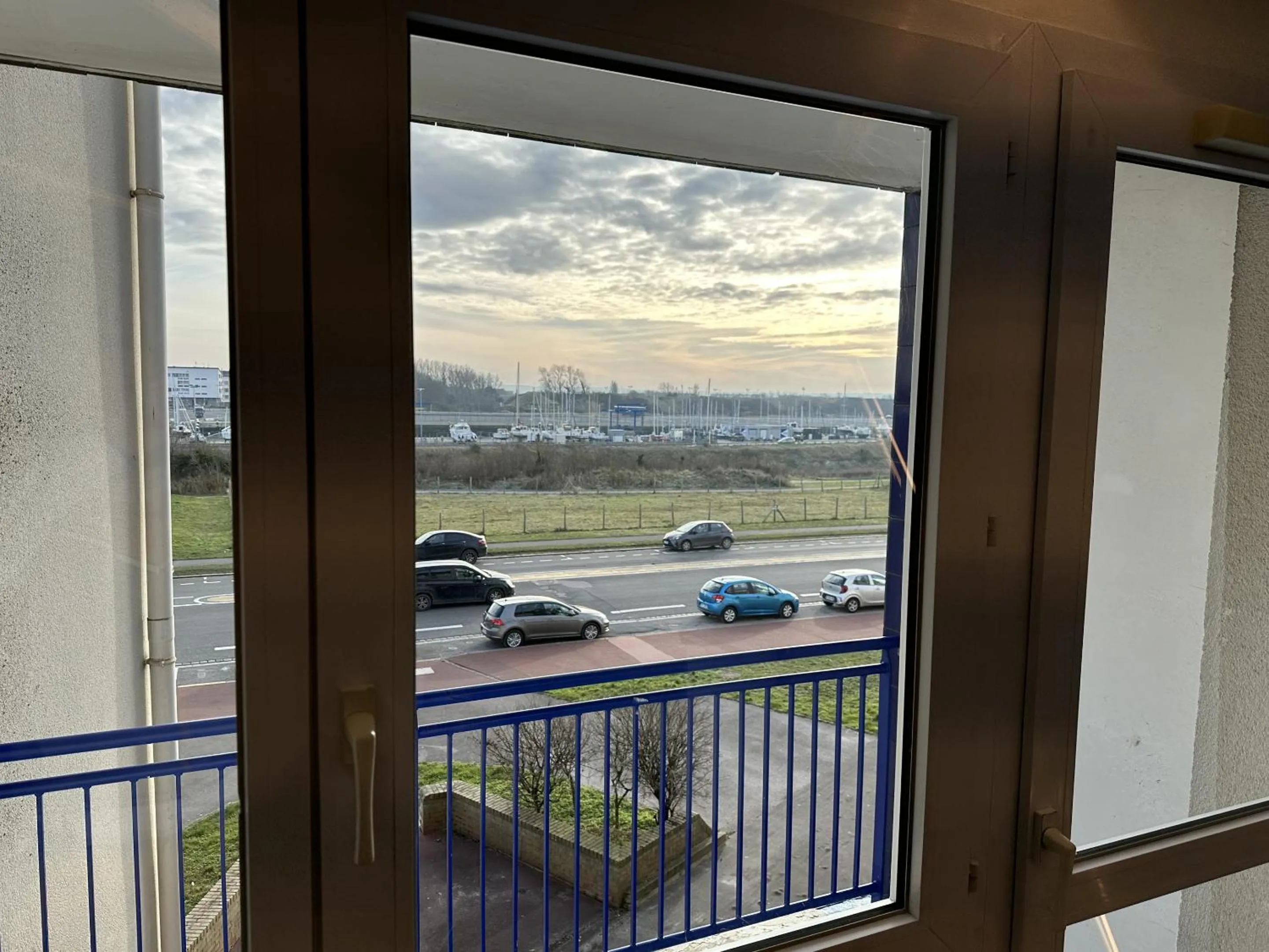 View (from property/room) in Appartement Luxe Vue sur Mer Calais Plage