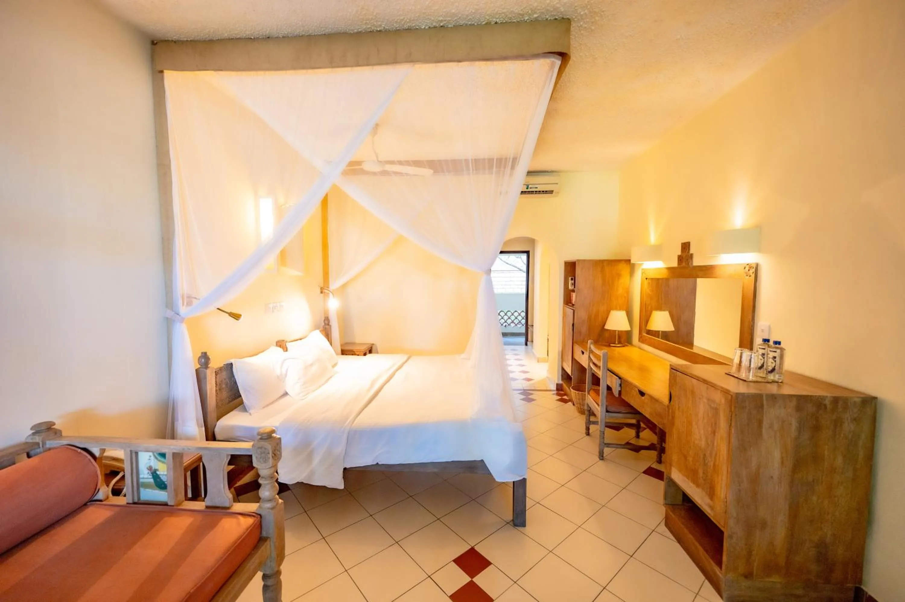 Bed in Severin Sea Lodge