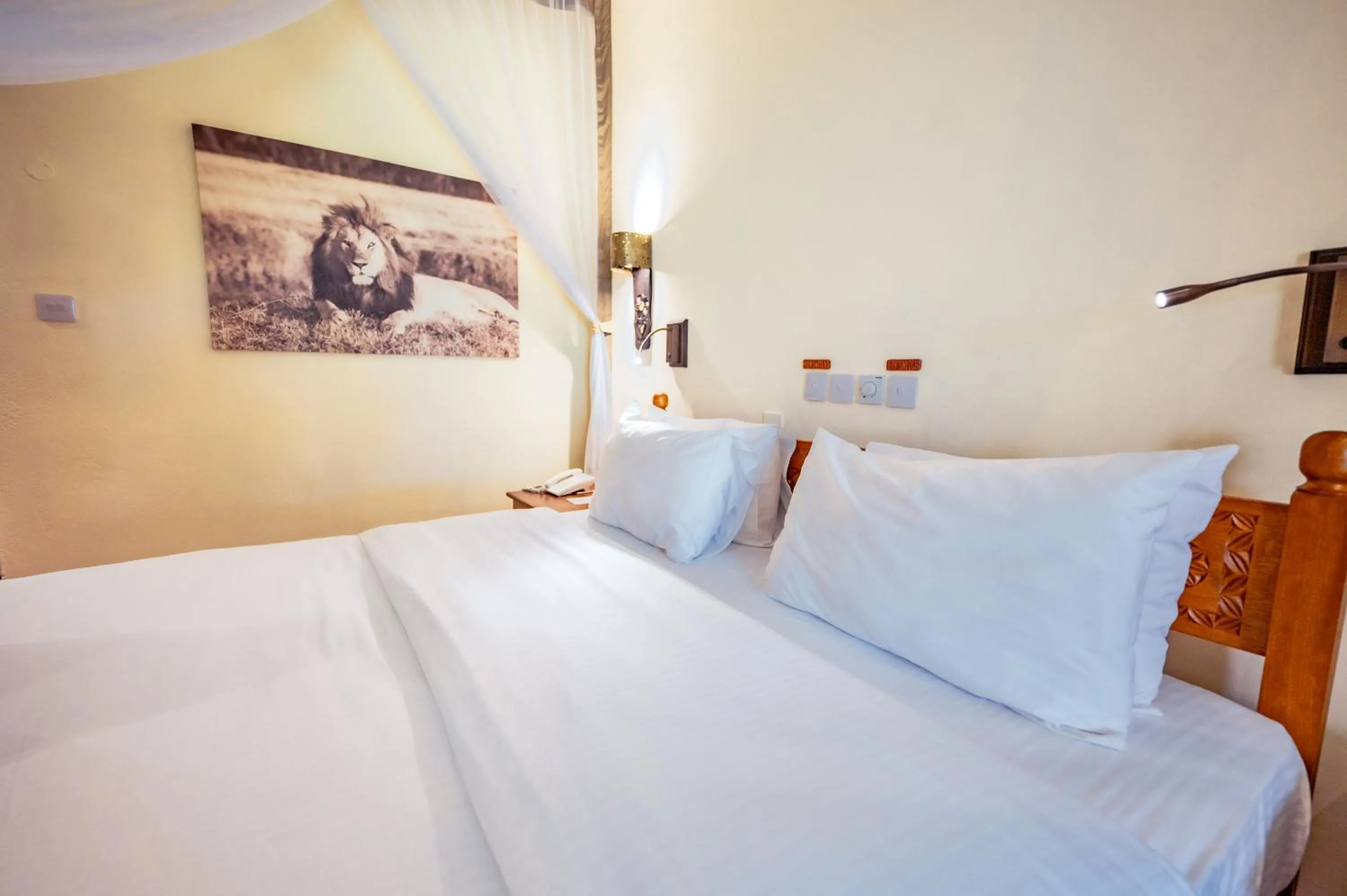 Bed in Severin Sea Lodge