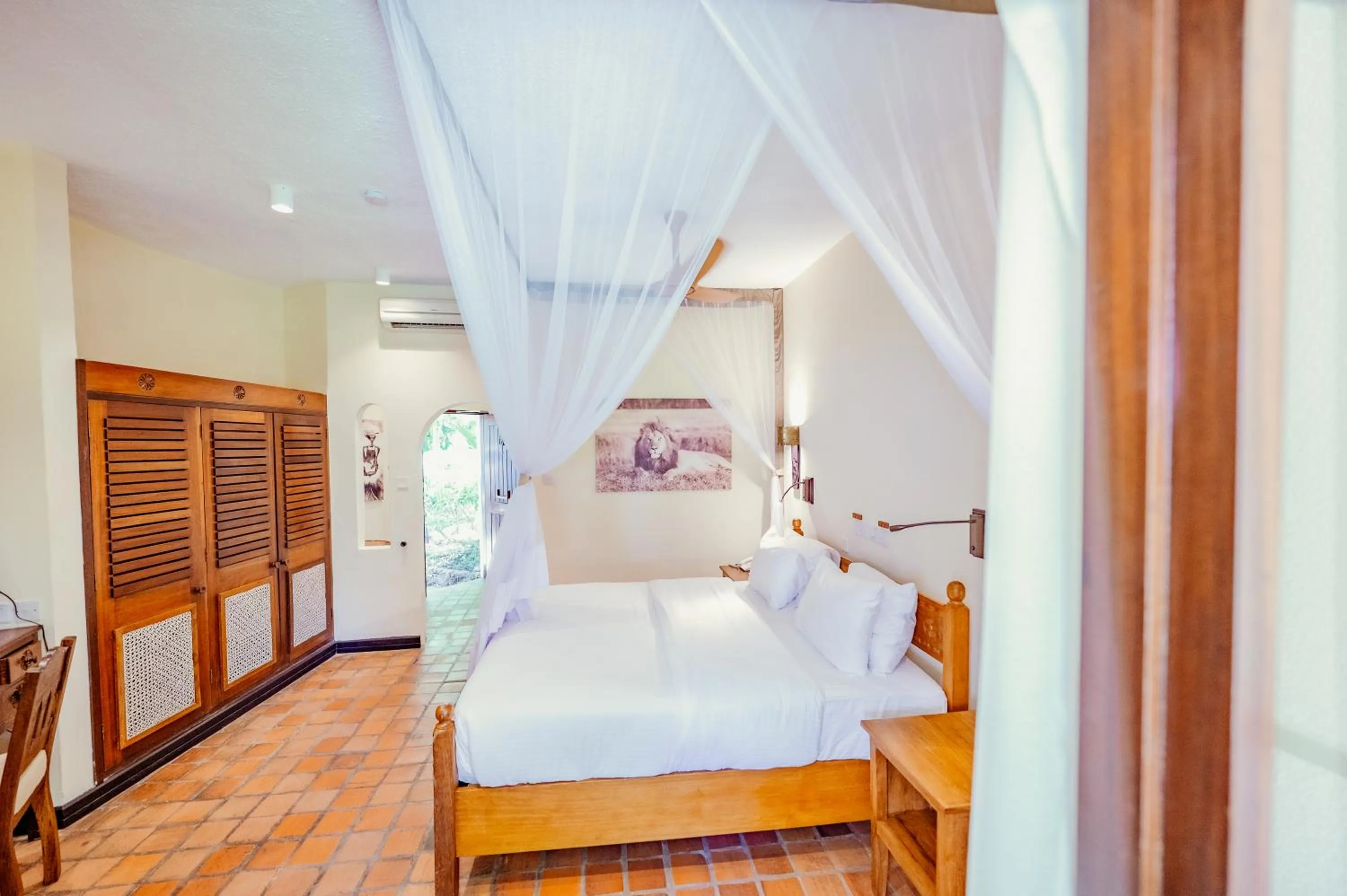 Bed in Severin Sea Lodge