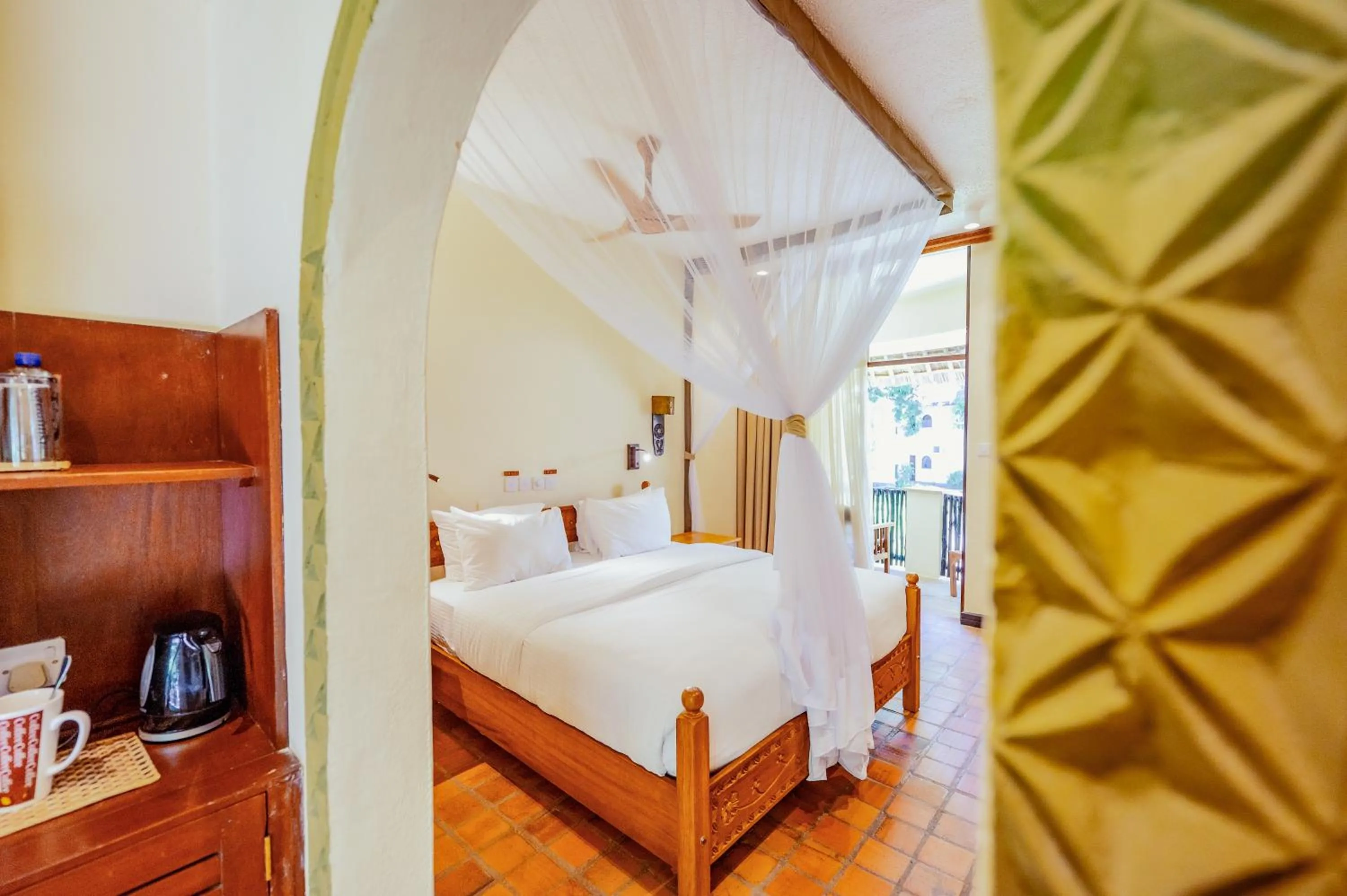 Bed in Severin Sea Lodge