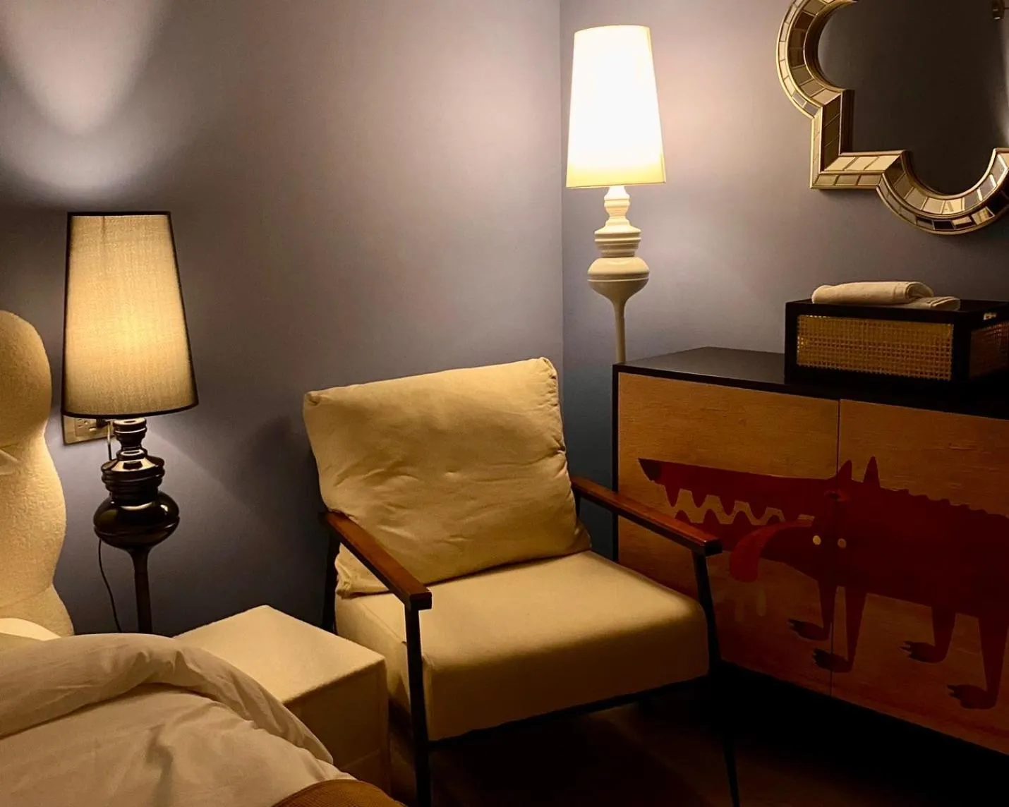 Decorative detail in Shanlin INN