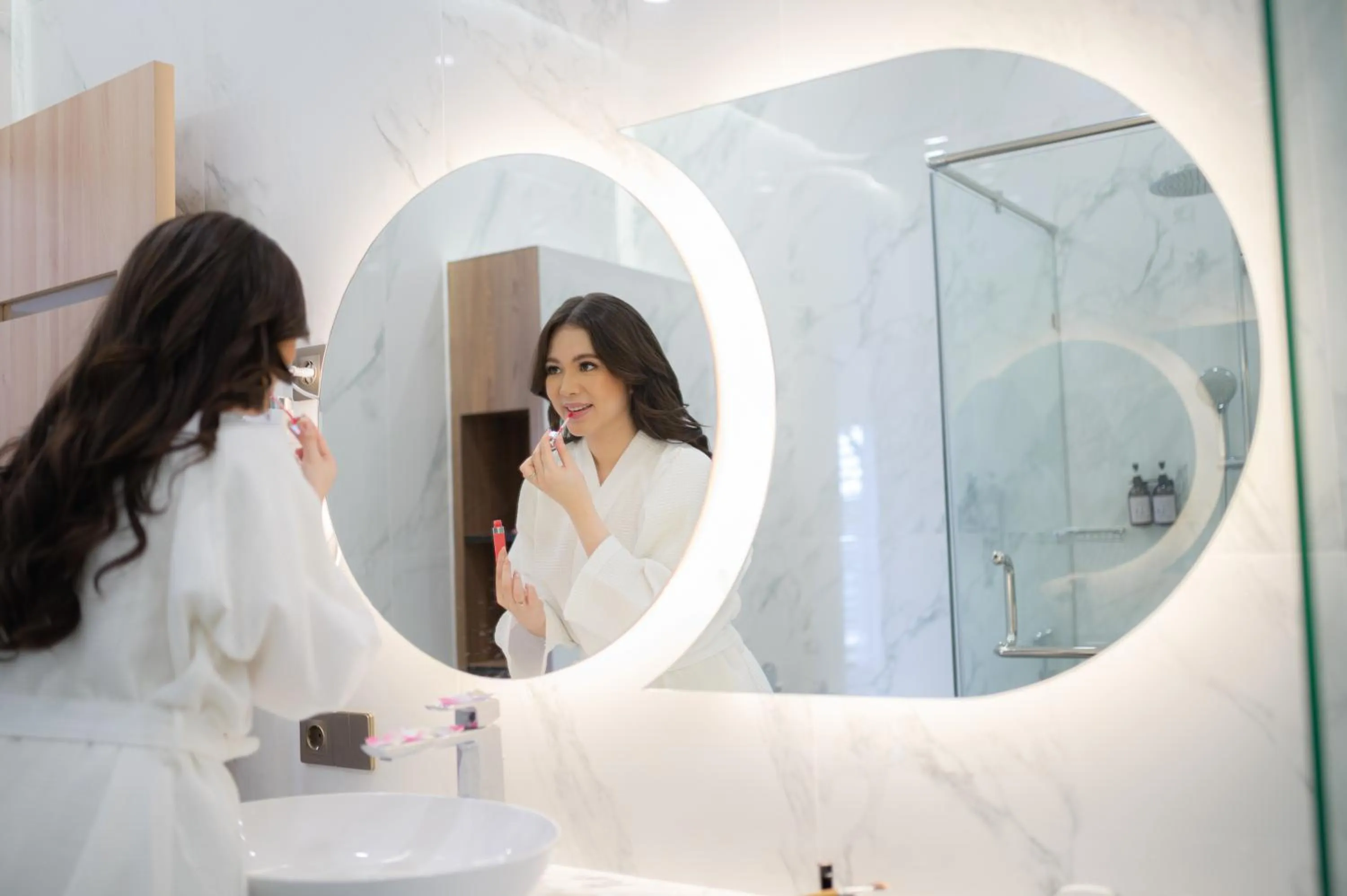 Bathroom in Two K Azana Style Hotel Bengkulu