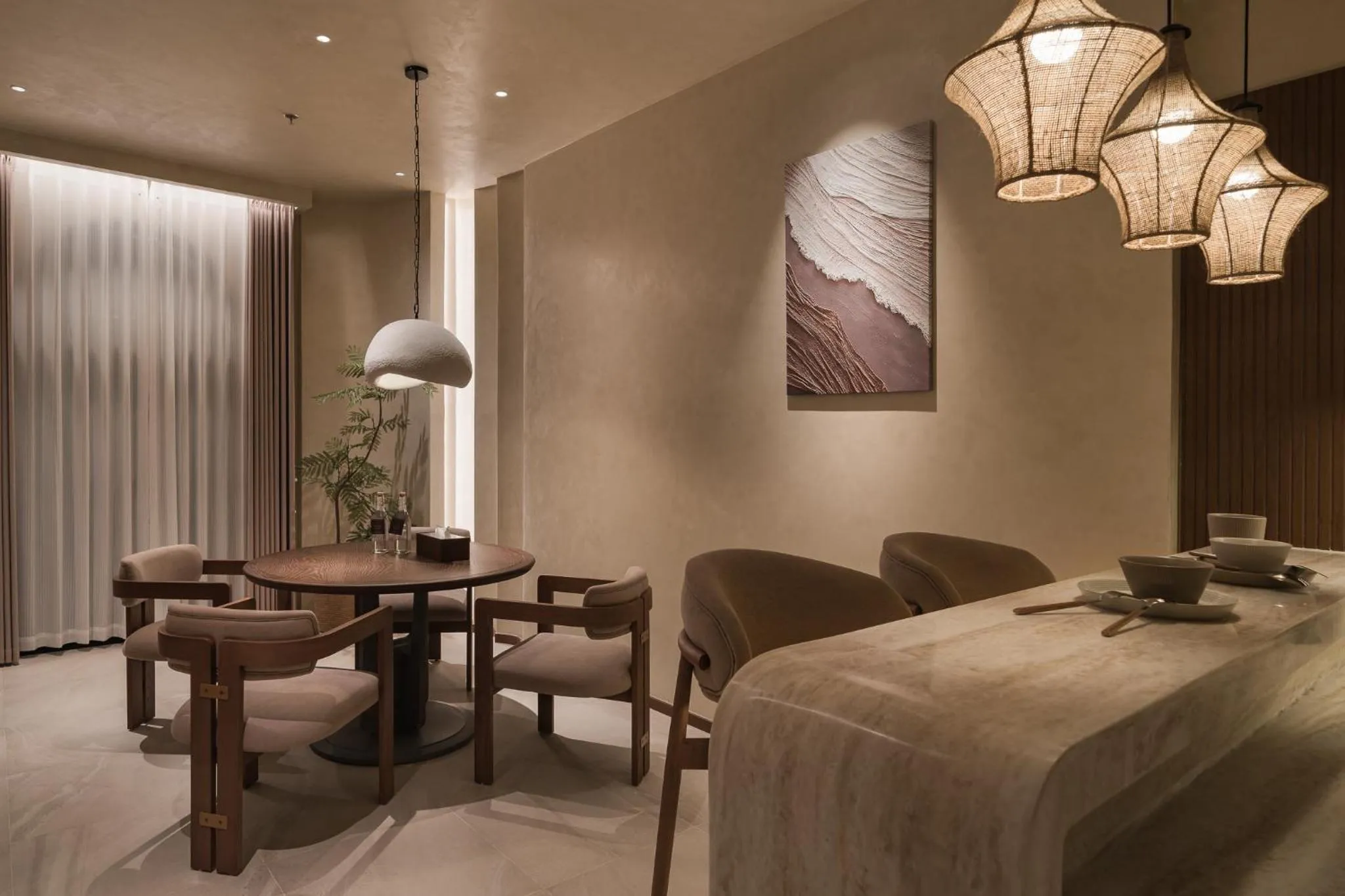 Seating area, Bed in Su Casa Phu Quoc Long Beach