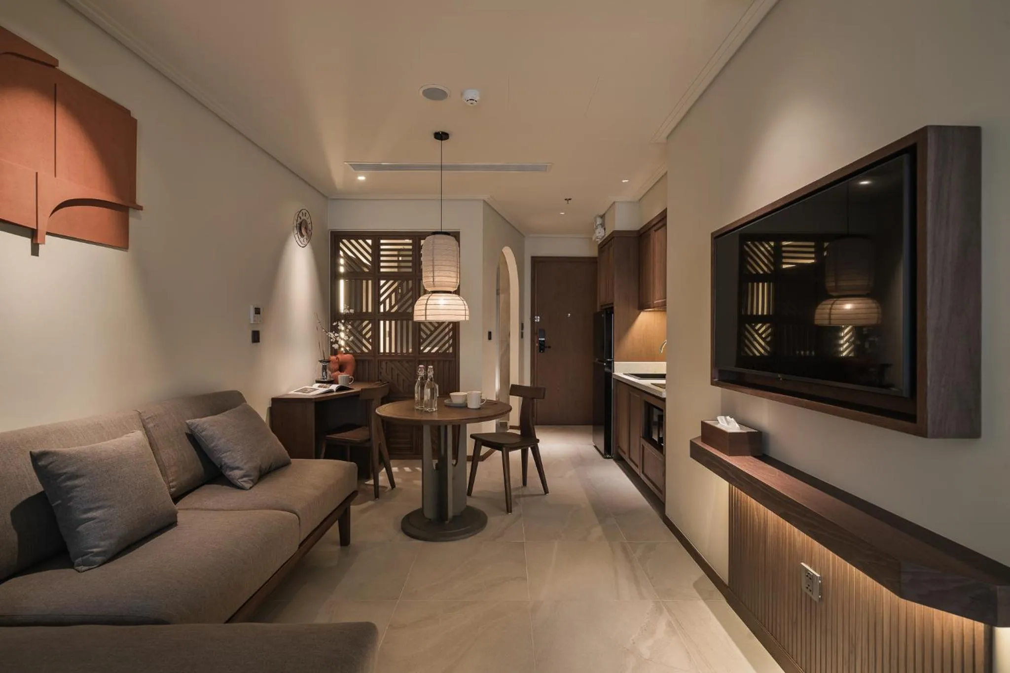 Living room in Su Casa Phu Quoc Long Beach