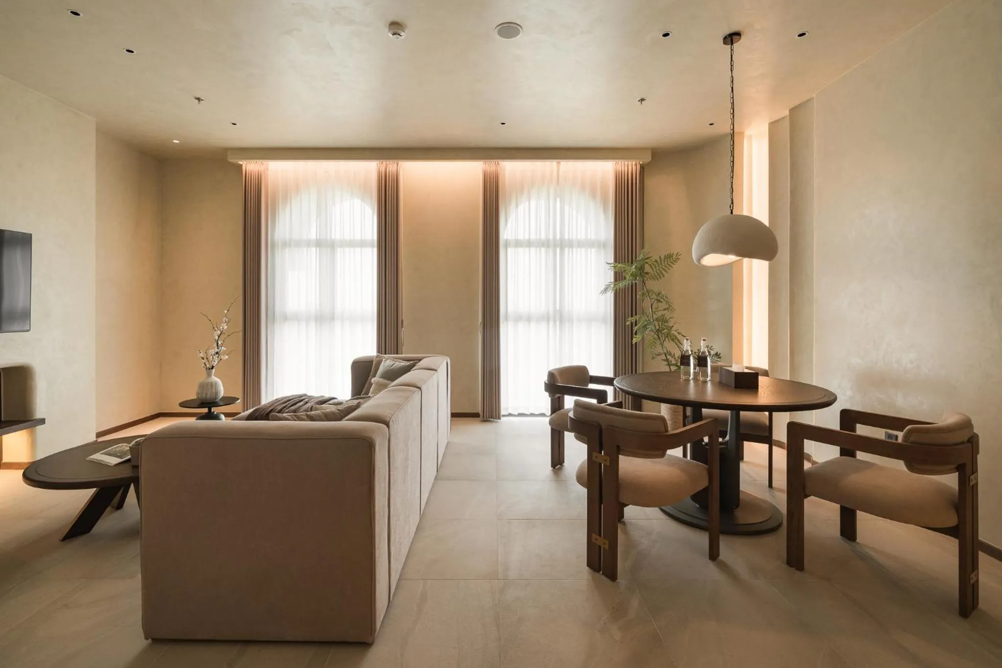 Living room in Su Casa Phu Quoc Long Beach