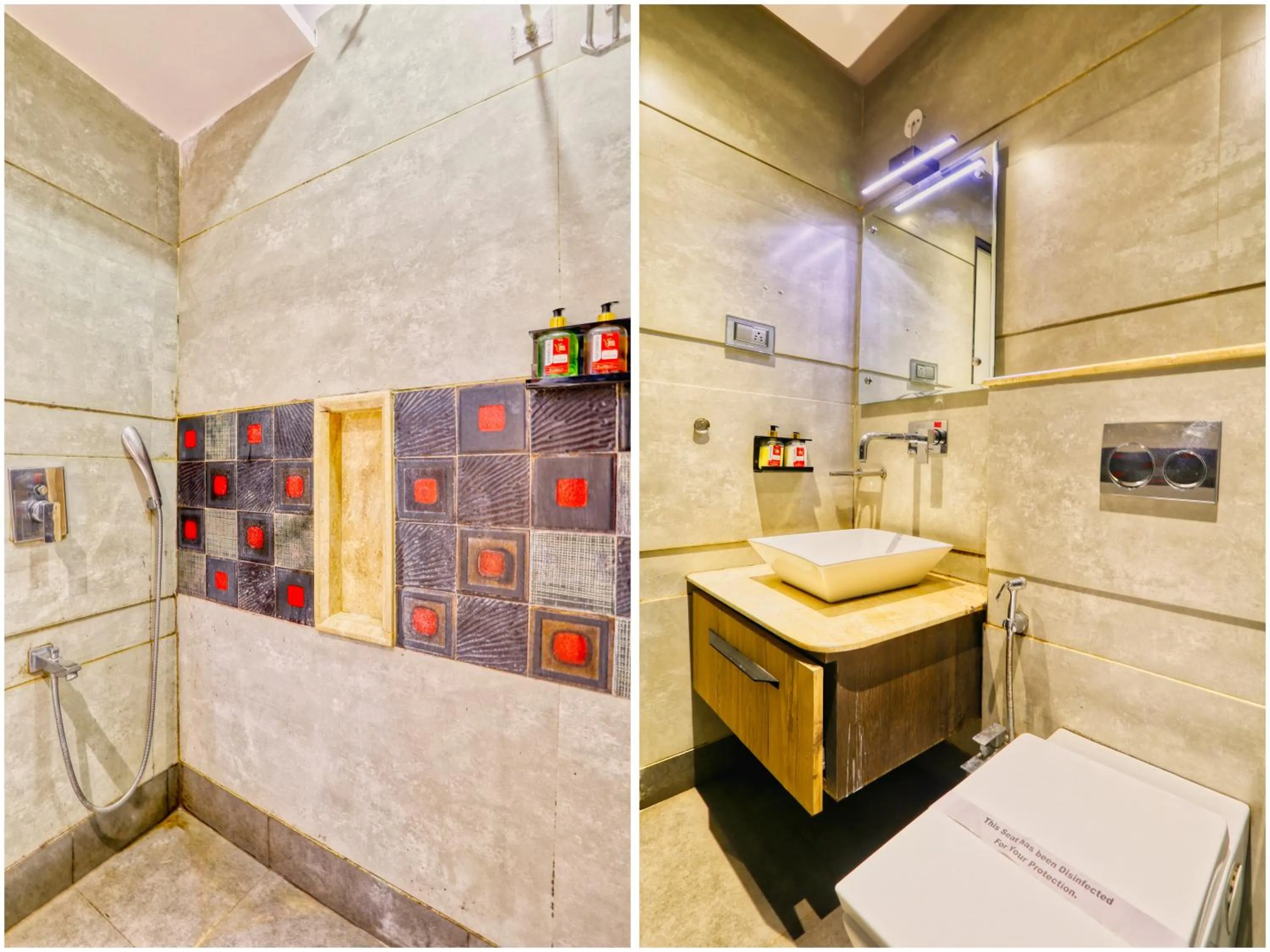 Bathroom in The Ashoka Hotel