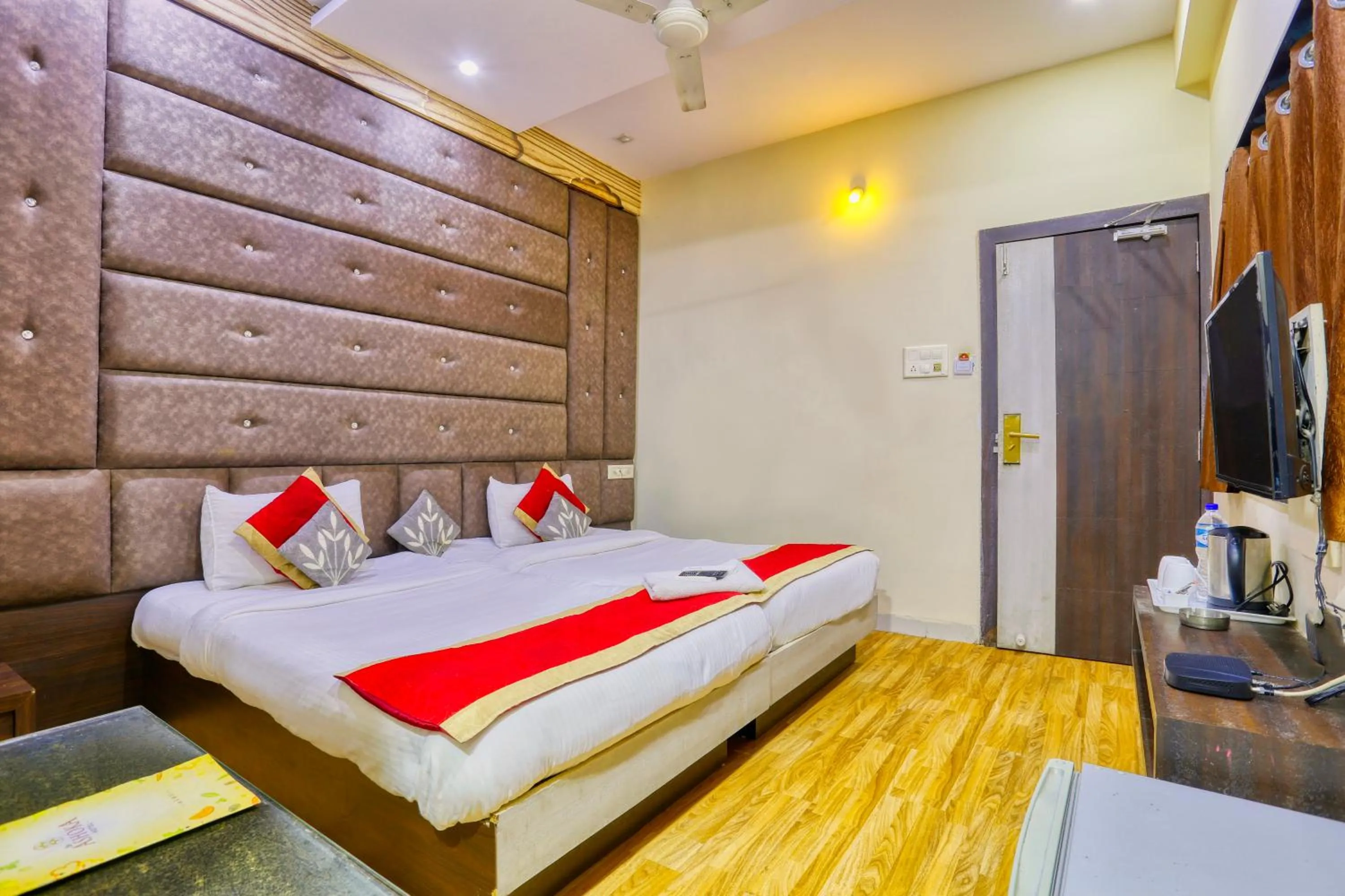 Bedroom, Bed in The Ashoka Hotel