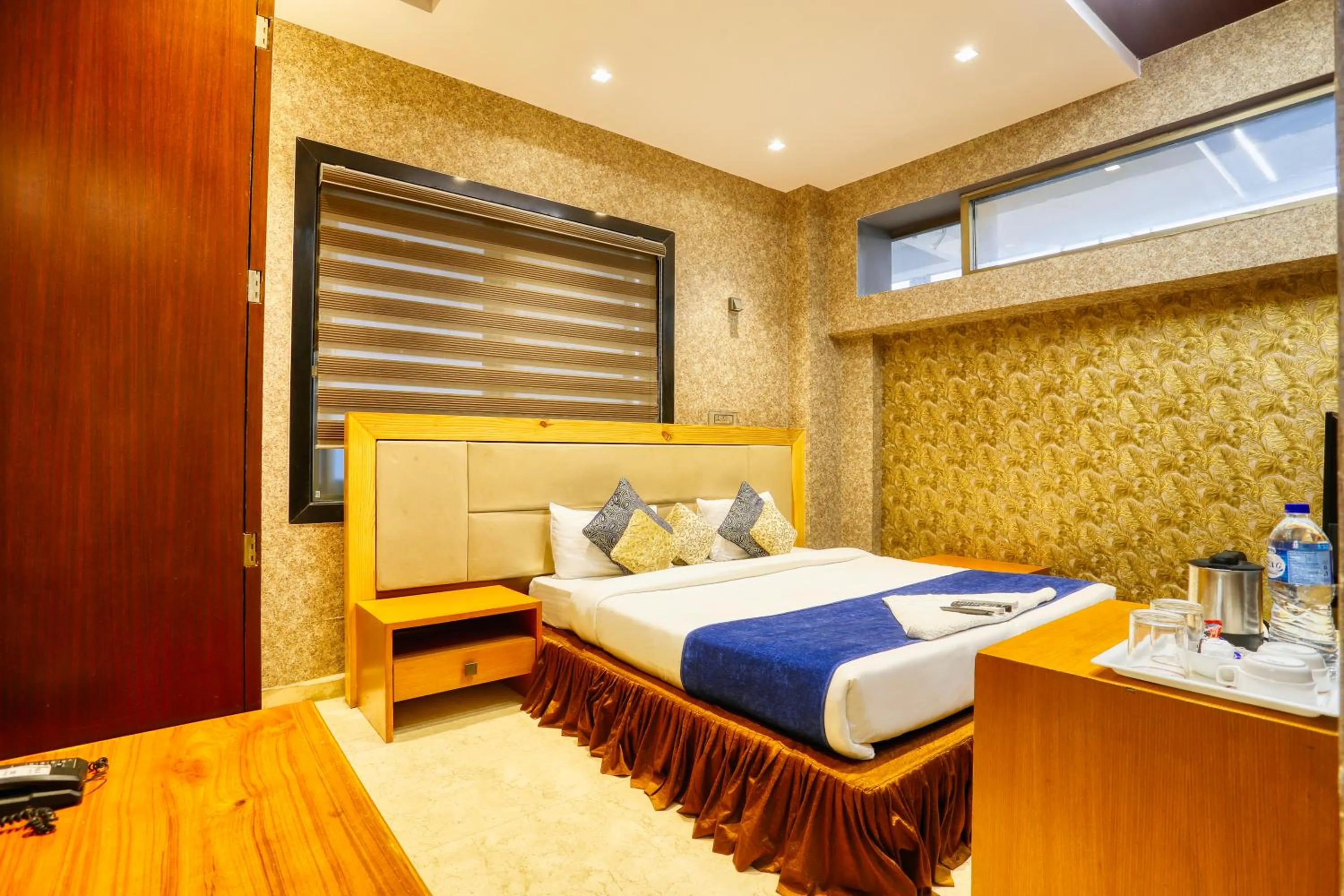 Bedroom, Bed in The Ashoka Hotel