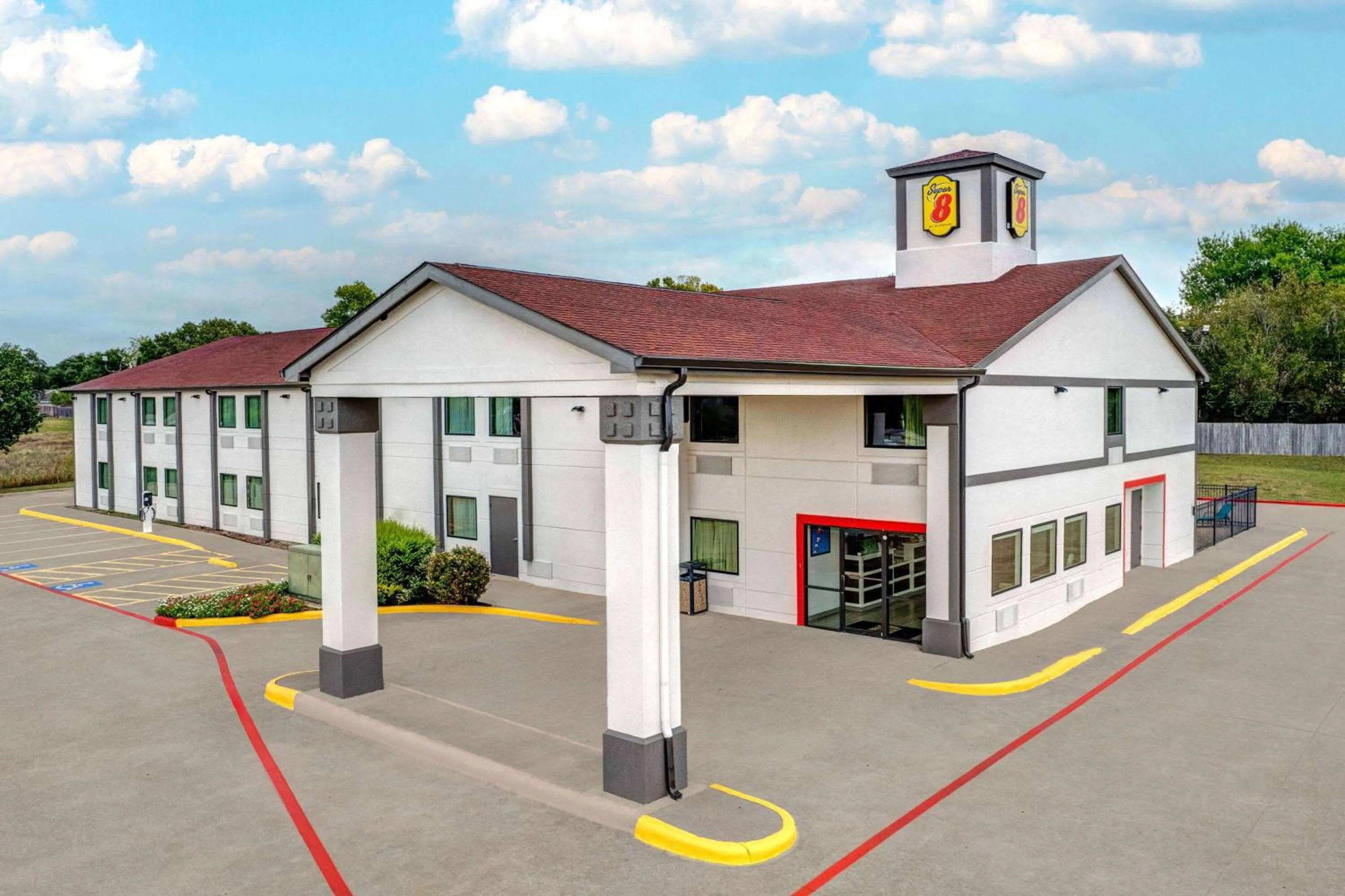 Property building in Super 8 by Wyndham Waxahachie TX