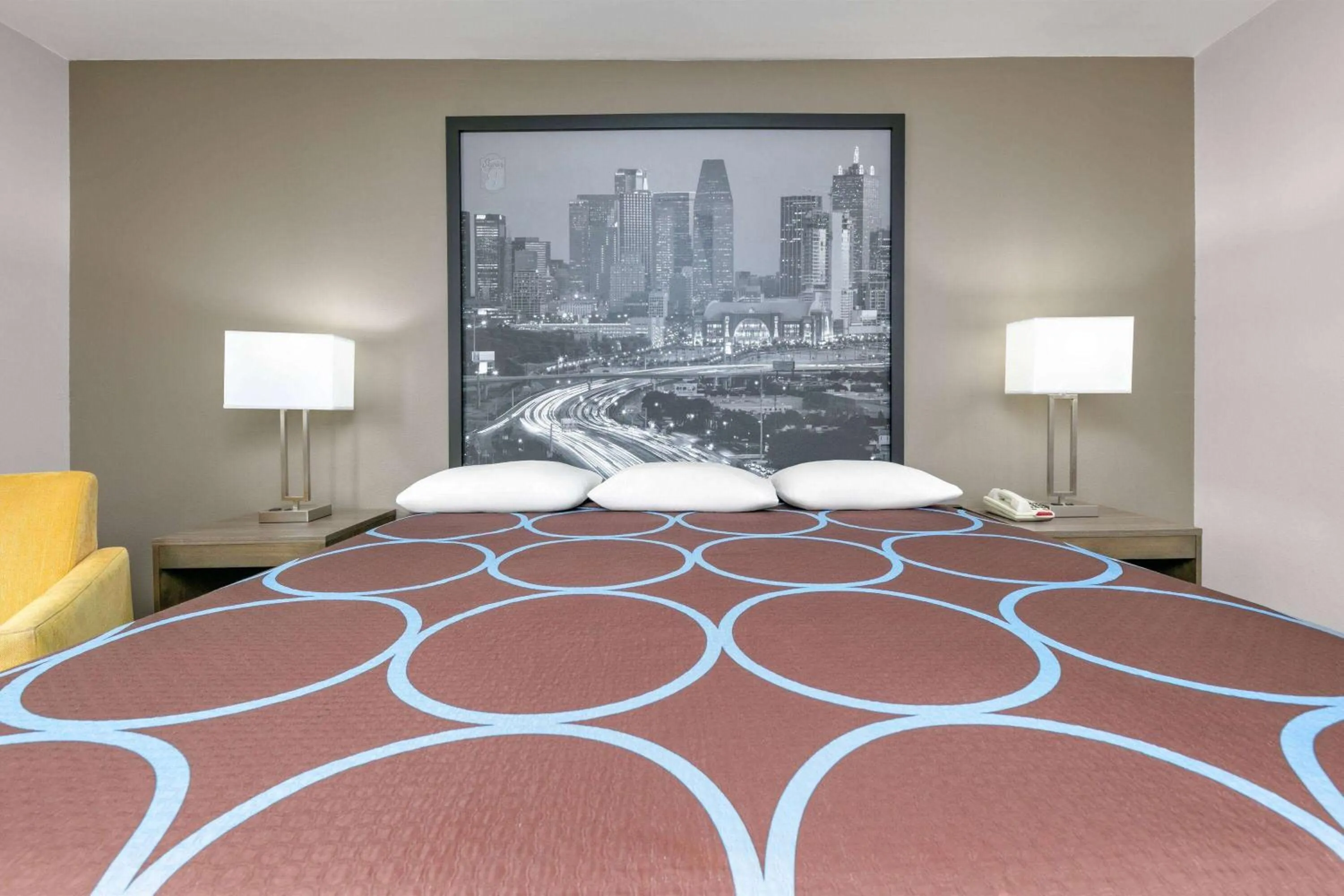 Photo of the whole room, Bed in Super 8 by Wyndham Waxahachie TX