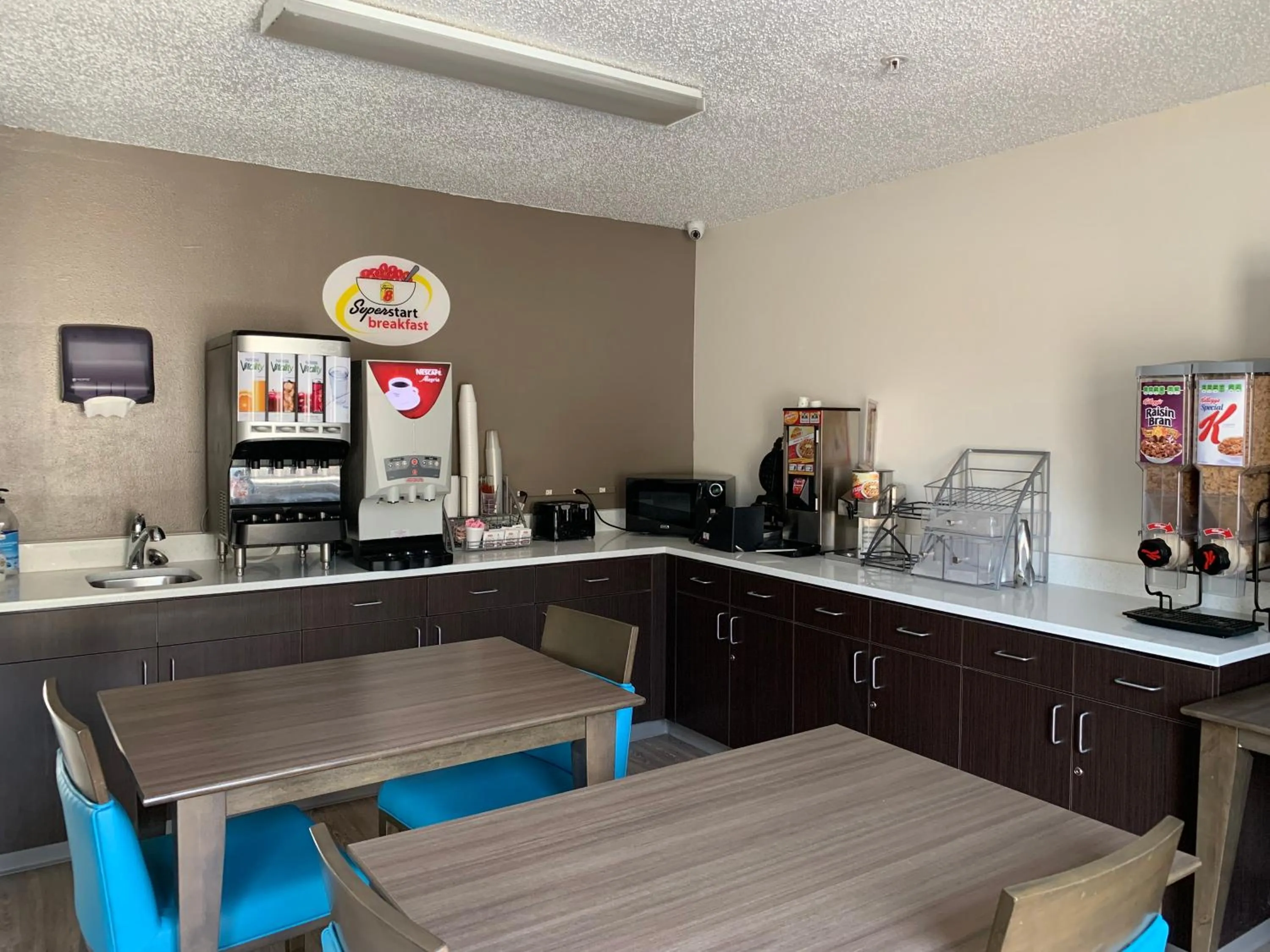 Continental breakfast in Super 8 by Wyndham Waxahachie TX