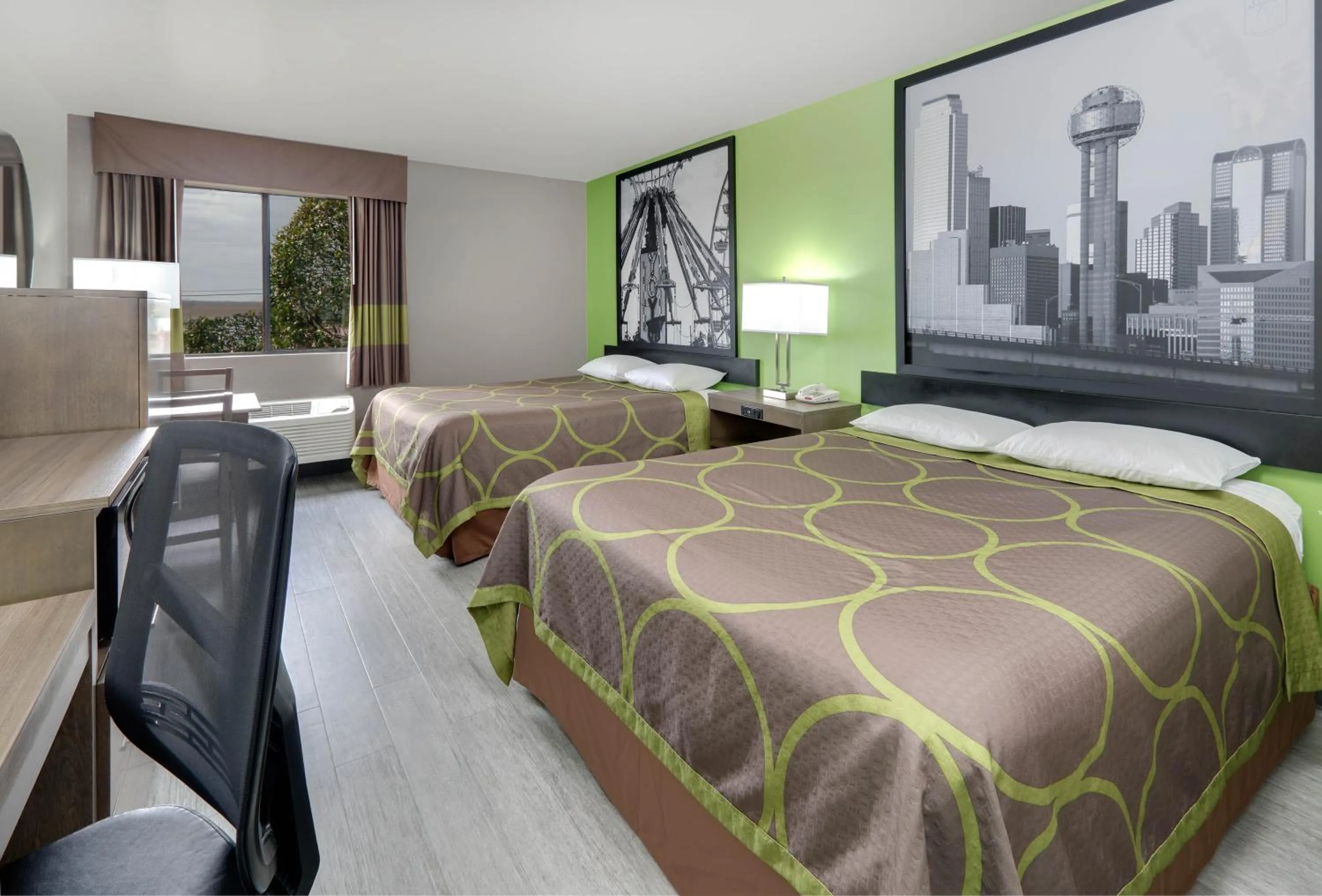 Bedroom, Bed in Super 8 by Wyndham Waxahachie TX