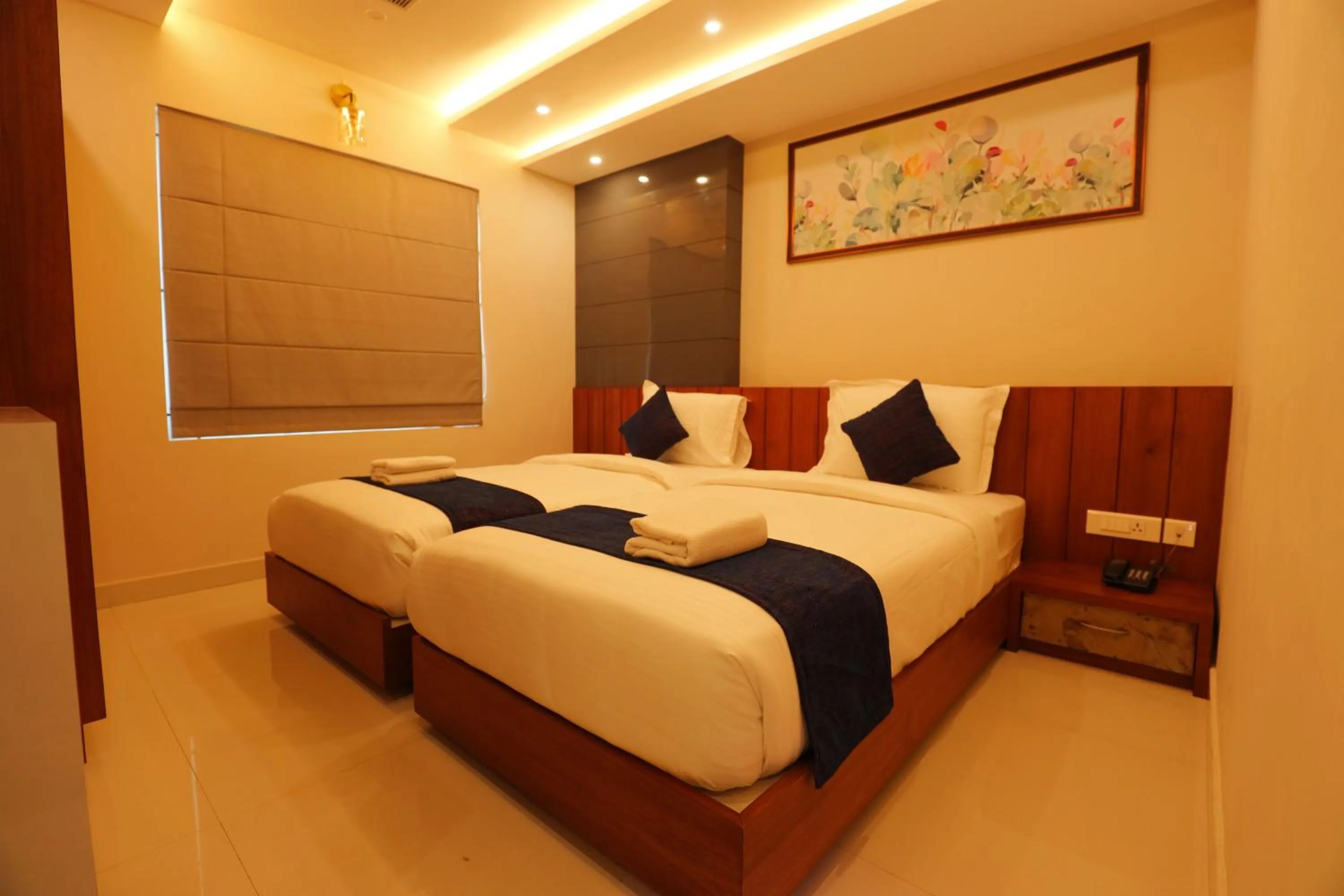 Bedroom, Bed in Hotel Bluebell