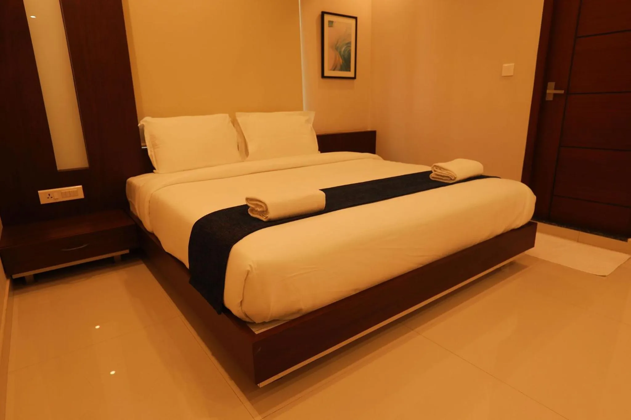 Bedroom, Bed in Hotel Bluebell