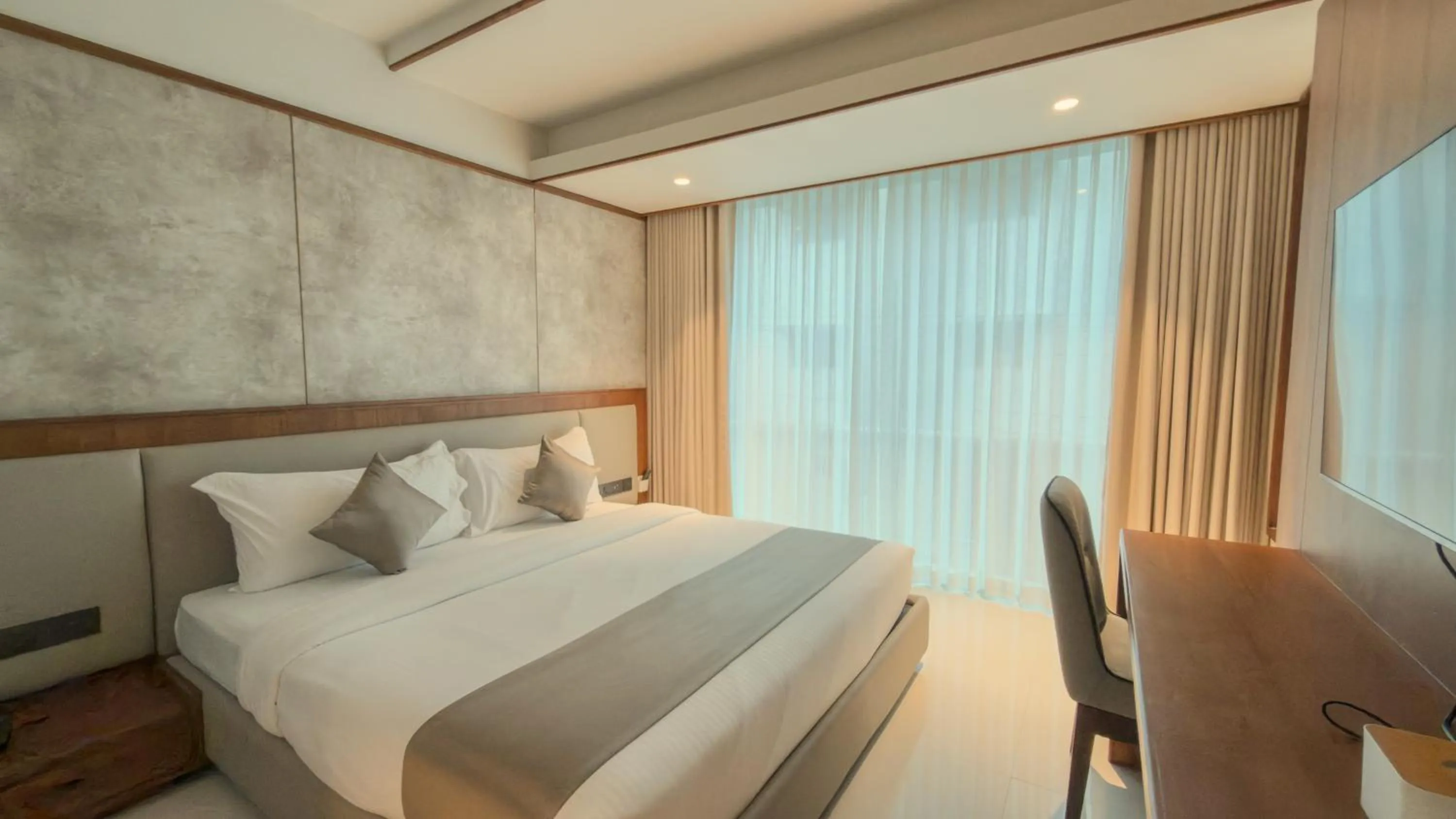 Bed in Hotel Bluebell