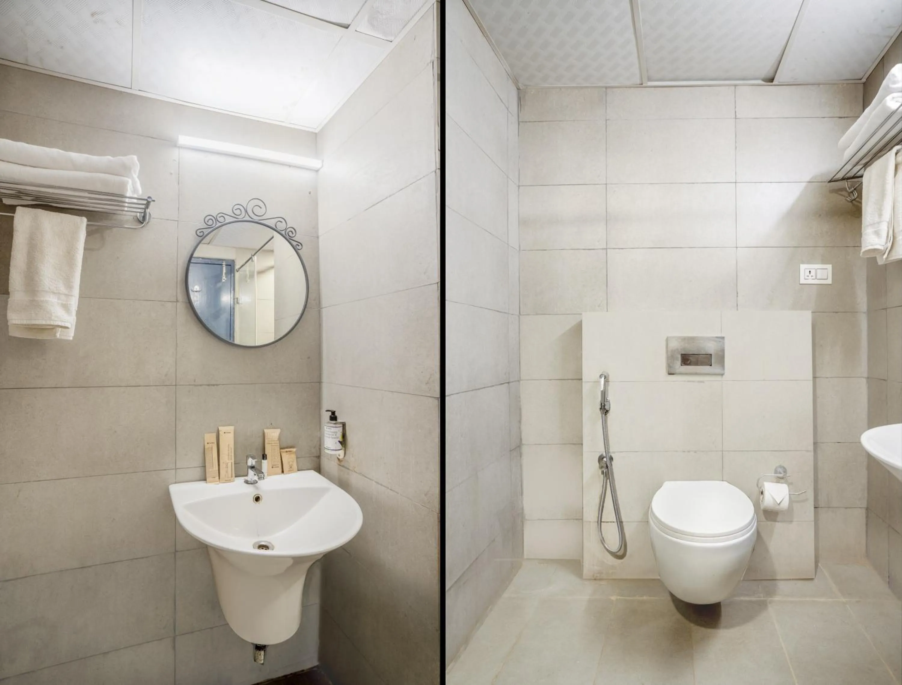 Bathroom in Treebo De Alphabet Nagole