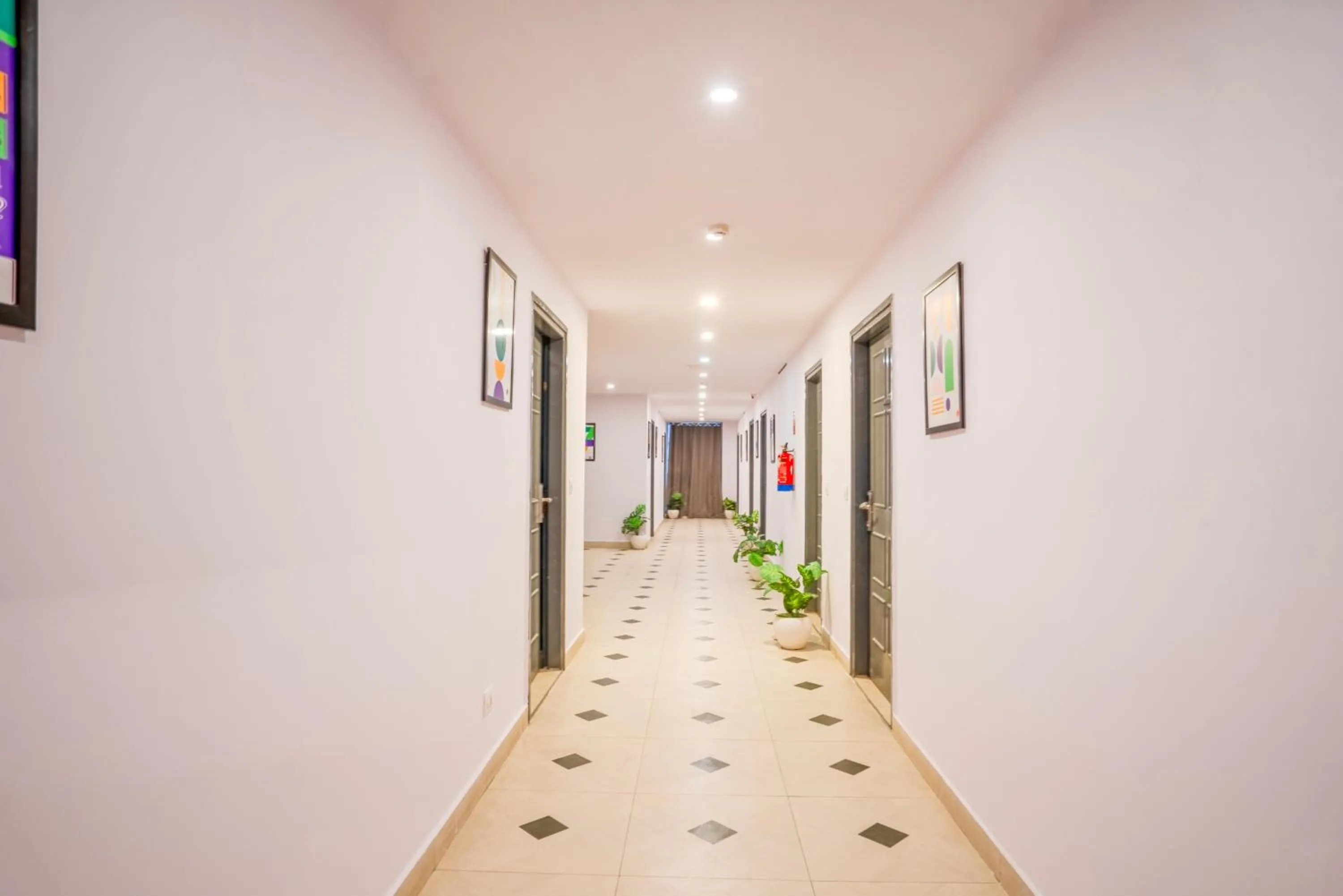 Lobby or reception in Treebo De Alphabet Nagole