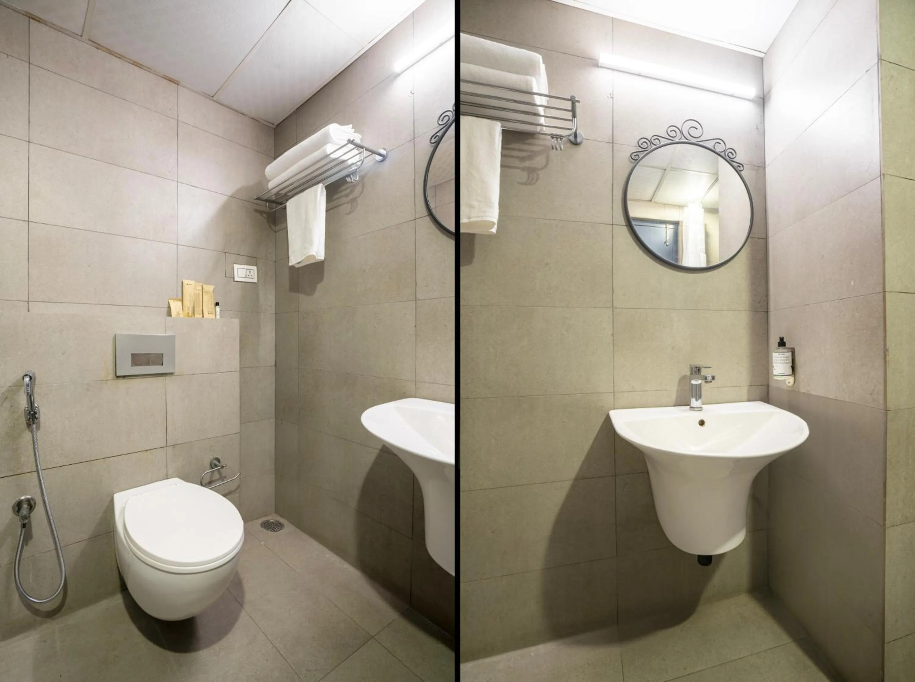 Bathroom in Treebo De Alphabet Nagole