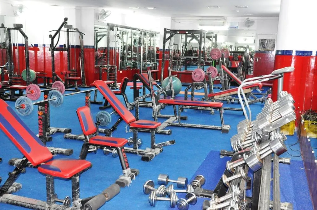 Fitness centre/facilities in Hotel Mandakini Royale