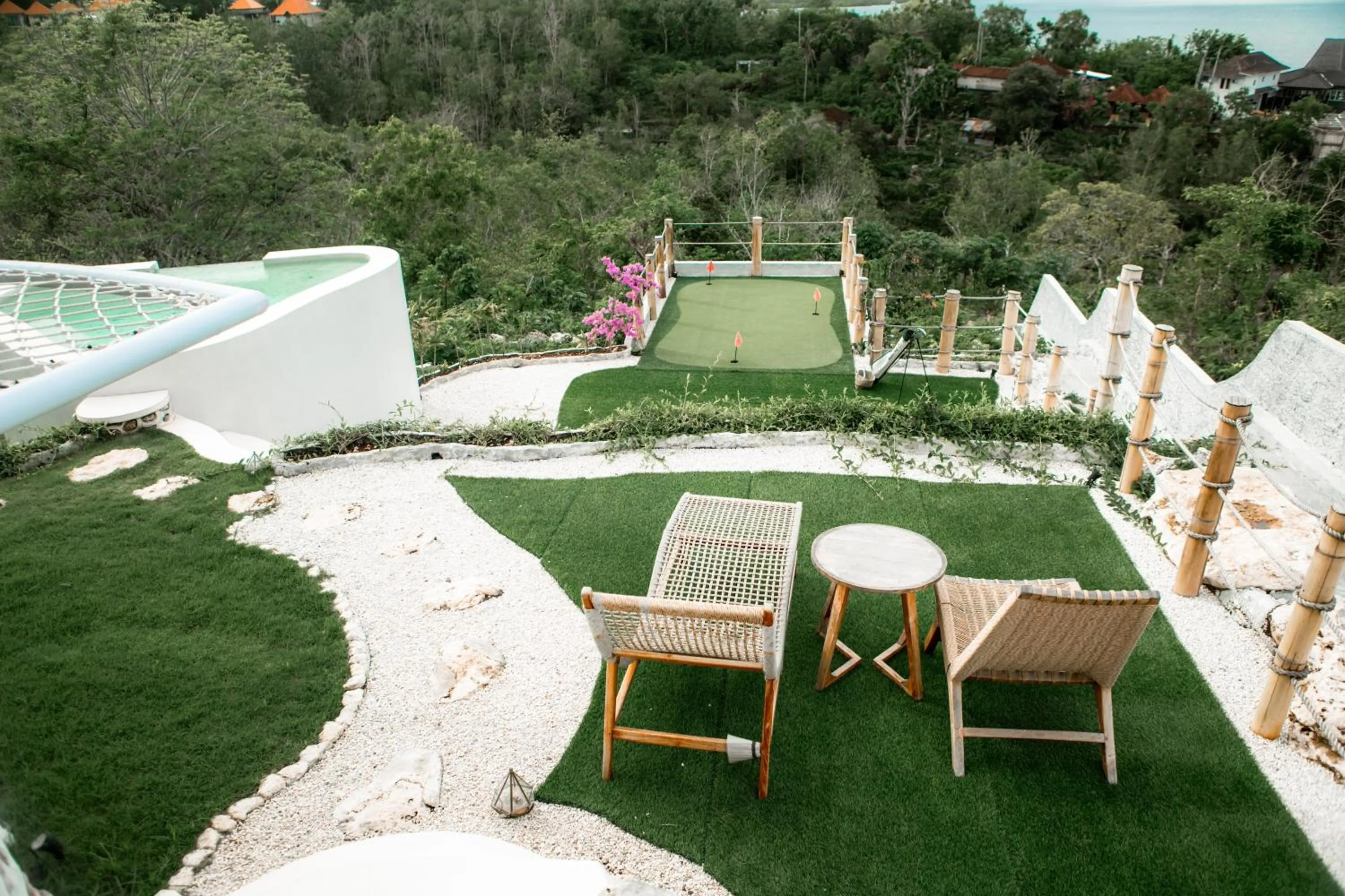 Patio in Camanta Penida - Adult Only