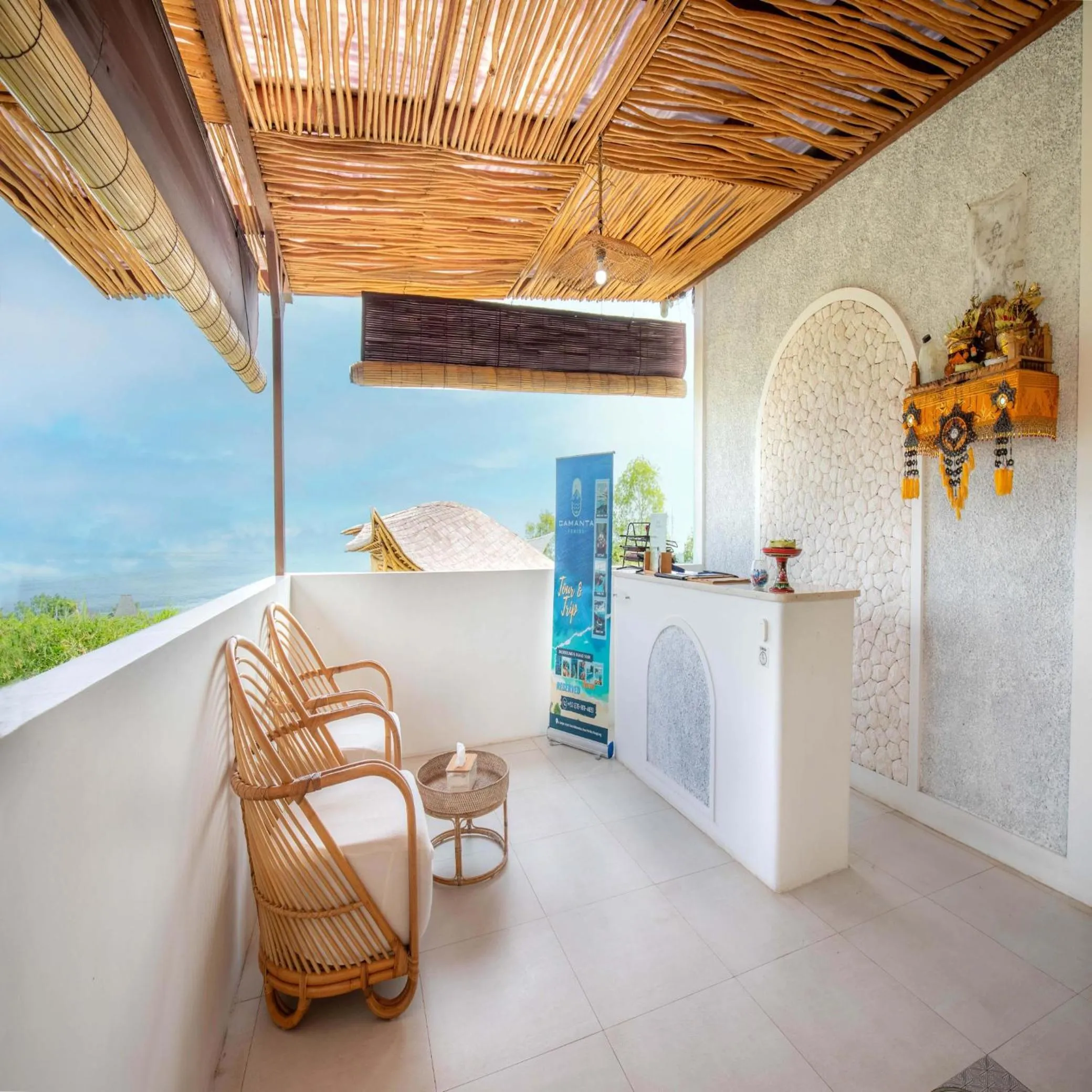 Lobby or reception in Camanta Penida - Adult Only
