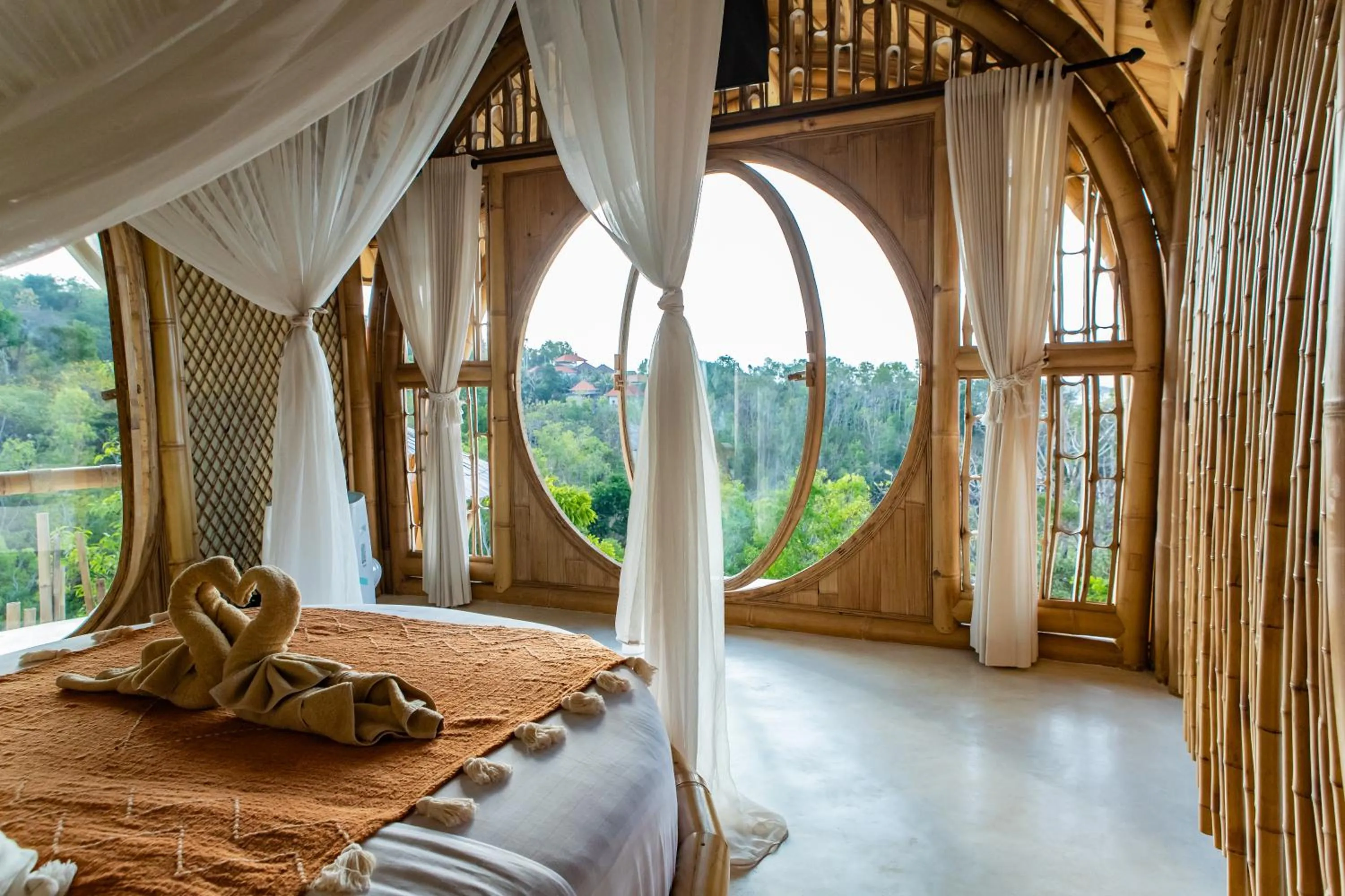 View (from property/room), Bed in Camanta Penida - Adult Only